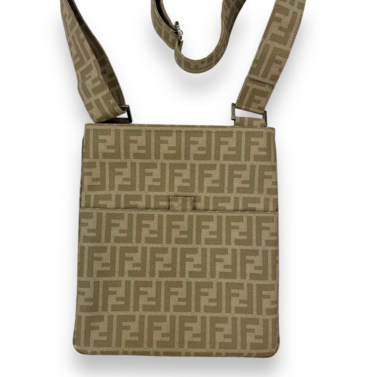 Fendi Fendi FF Beige Cross Body Bag Size ONE SIZE - 1 Thumbnail