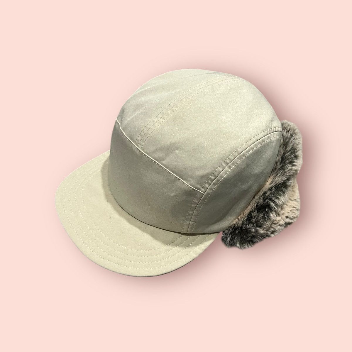 GU × Japanese Brand × Jun Takahashi VINTAGE GU 5 PANEL TRAPPER HAT Size ONE SIZE - 10 Thumbnail
