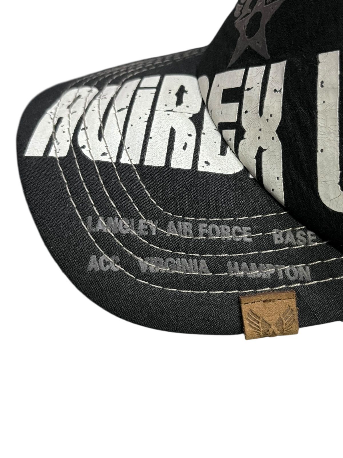 Avirex Vintage AVIREX Slant-printed Spell-out Trucker Hat Size ONE SIZE - 7 Thumbnail