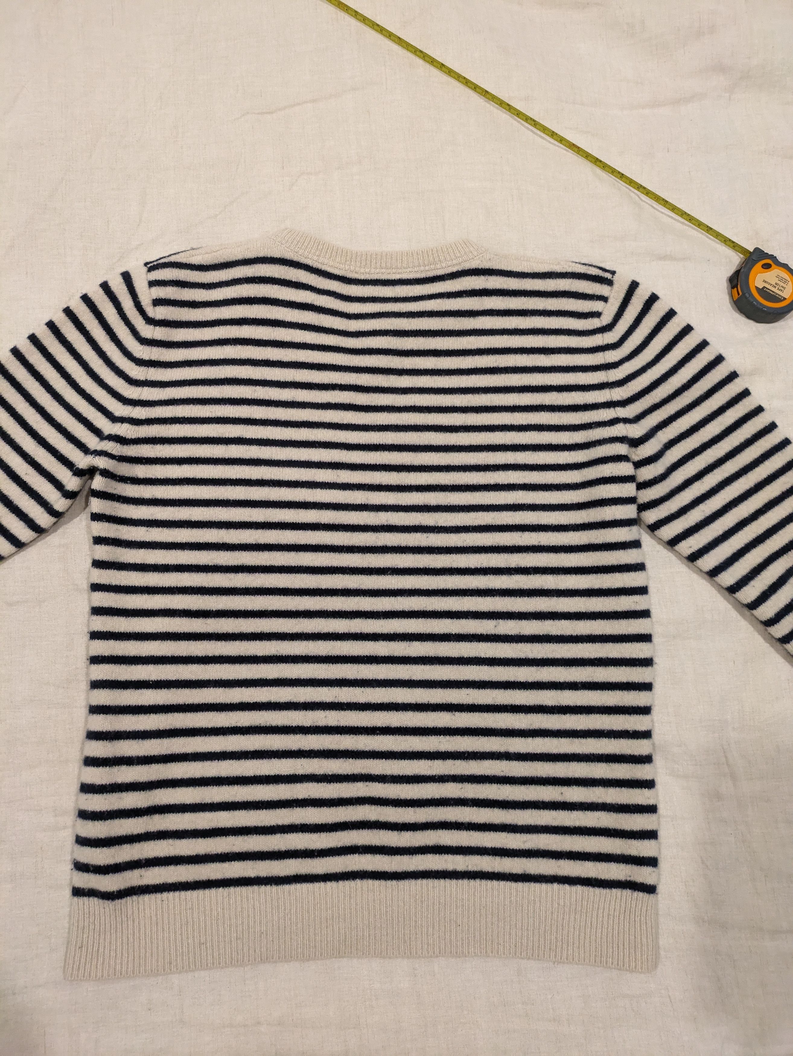 A.P.C. Breton Stripe Wool Sweater Size US L / EU 52-54 / 3 - 2 Thumbnail