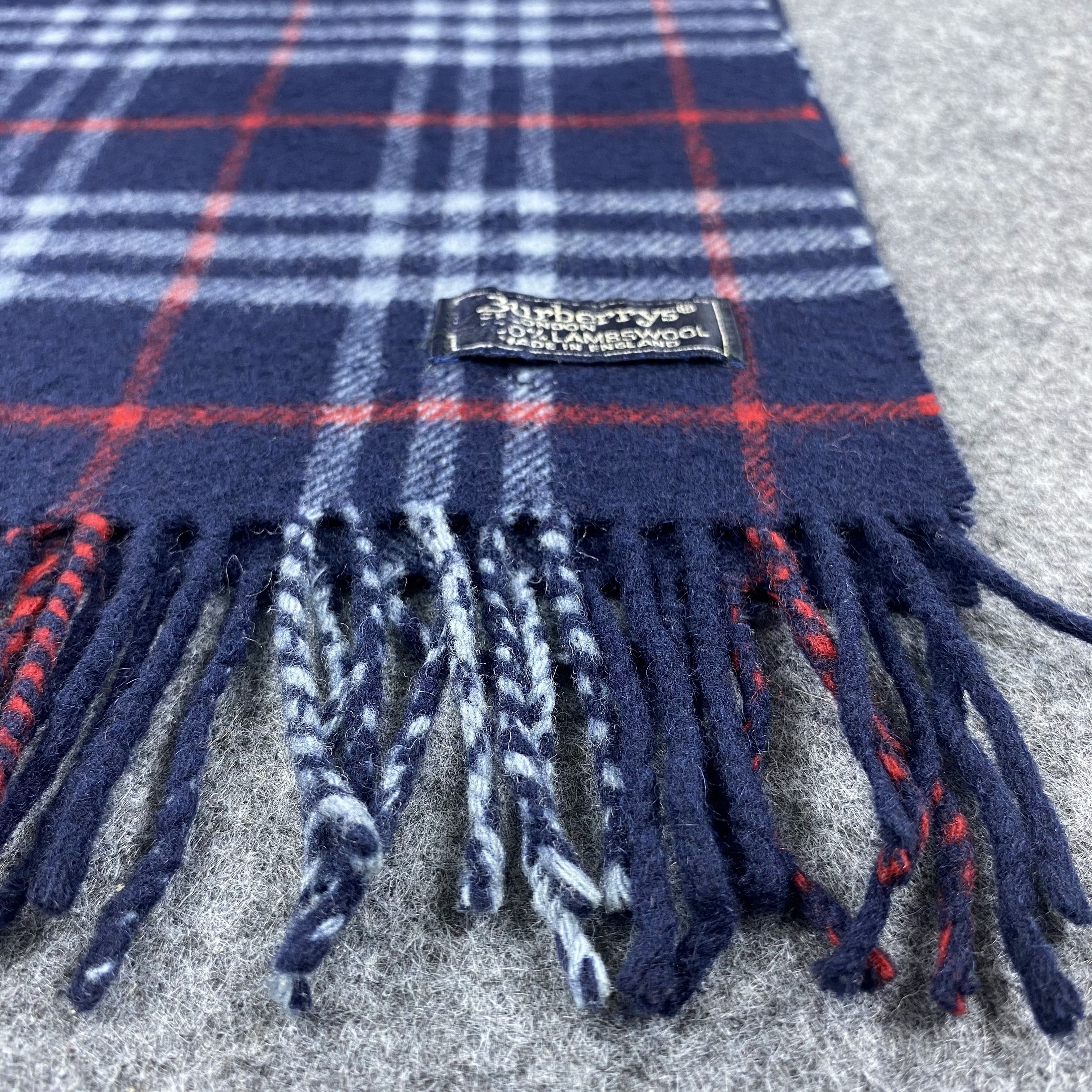 Burberry × Vintage GF10300 Burberry Scarf Neck Wear Muffler Nova Check Size ONE SIZE - 7 Thumbnail