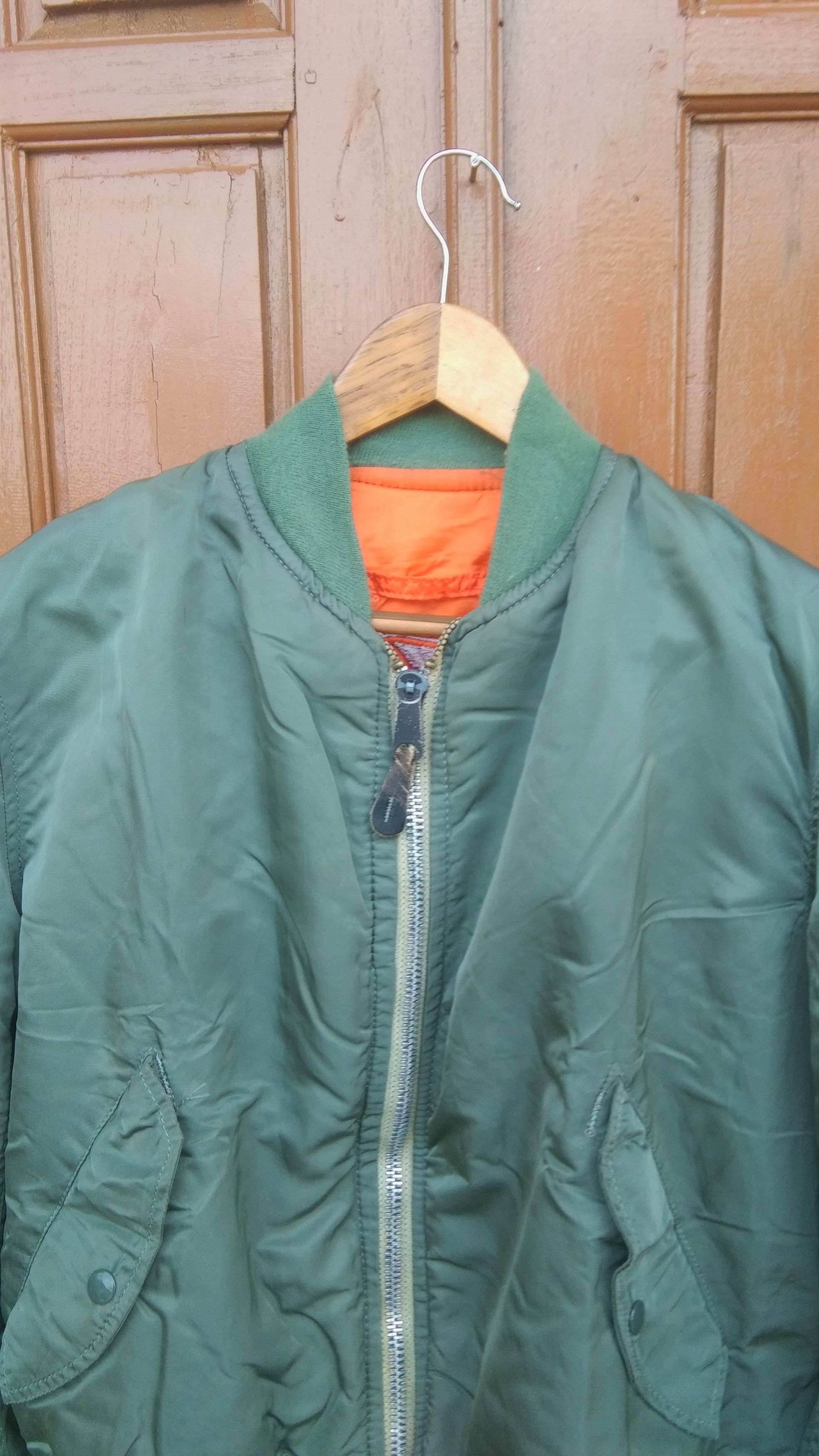 Vintage Vtg Ma-1 x movie 80s custom jacket Size US M / EU 48-50 / 2 - 4 Thumbnail