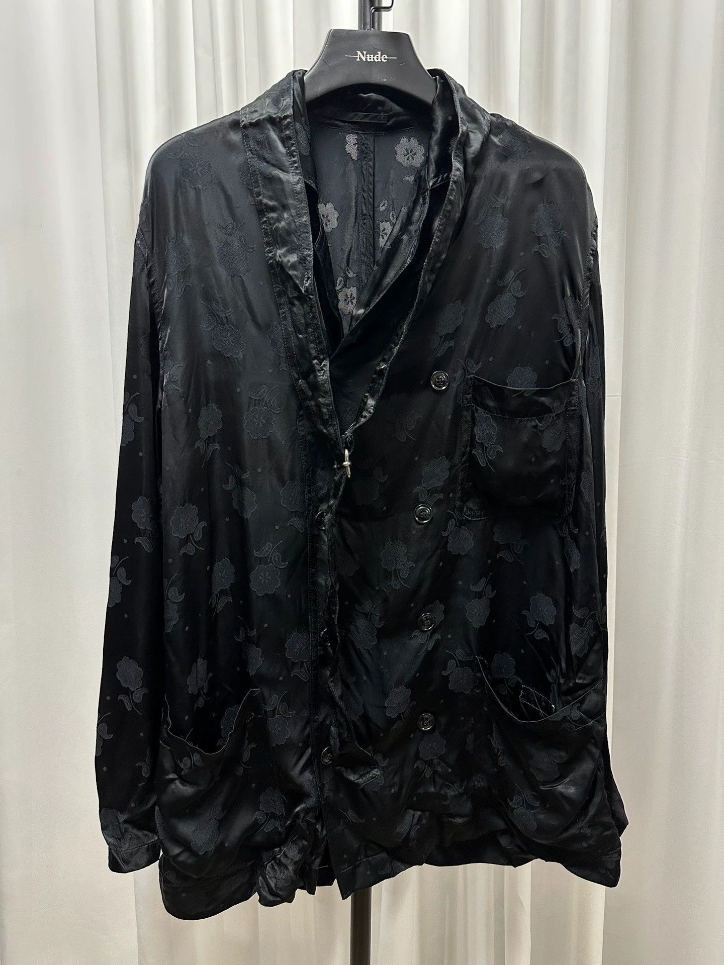 Dries Van Noten Dries Van Noten Faux Silk Jacket 48 Size US M / EU 48-50 / 2 - 1 Thumbnail