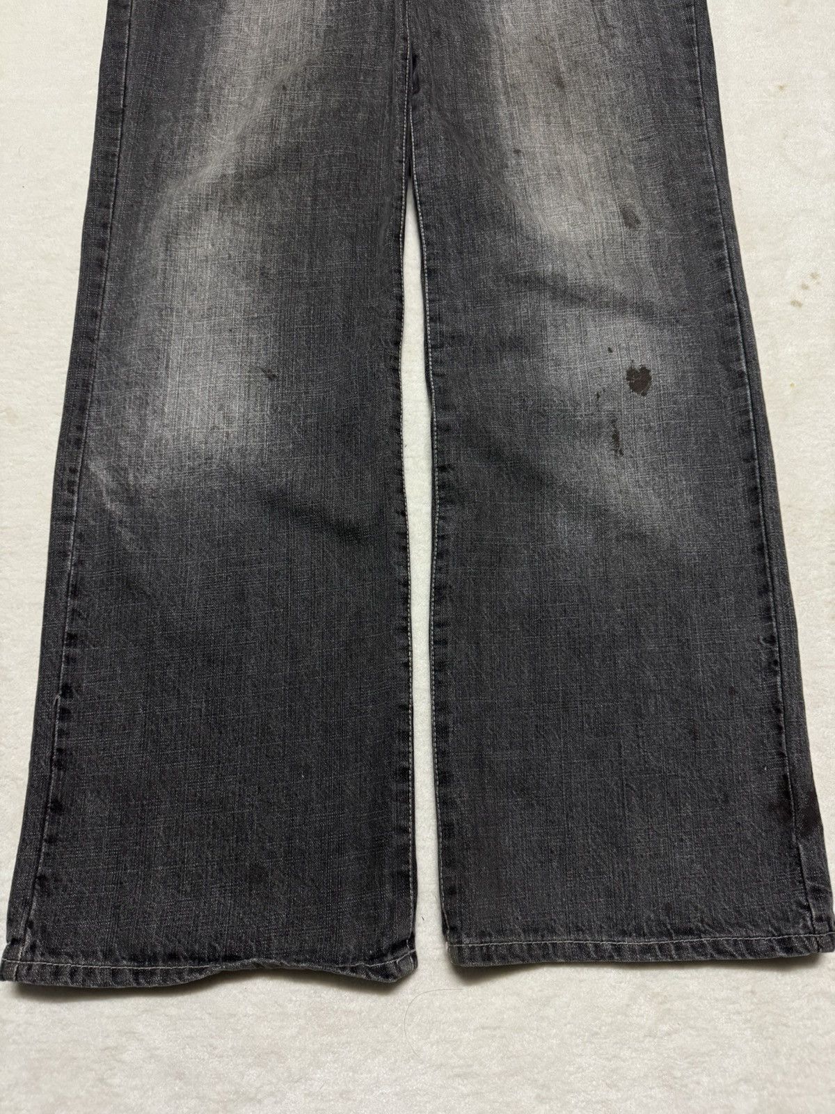 Japanese Brand VINTAGE 2000s BROGUE HOMME BAGGY JNCO FUBU HIPHOP STYLE Size US 32 / EU 48 - 2 Thumbnail