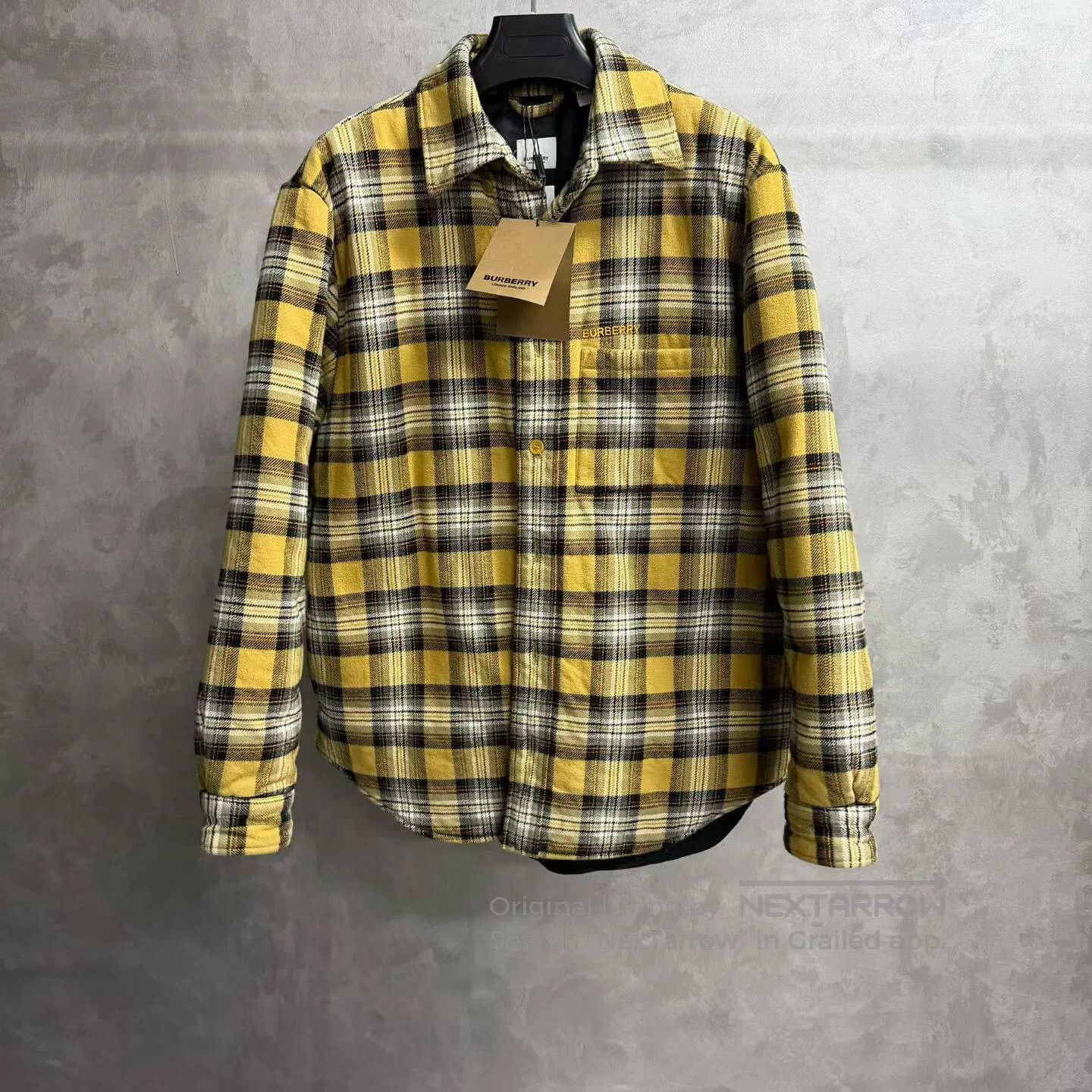Burberry Burberry Embroidered checkered collar single-button shirt| Size US L / EU 52-54 / 3 - 1 Thumbnail