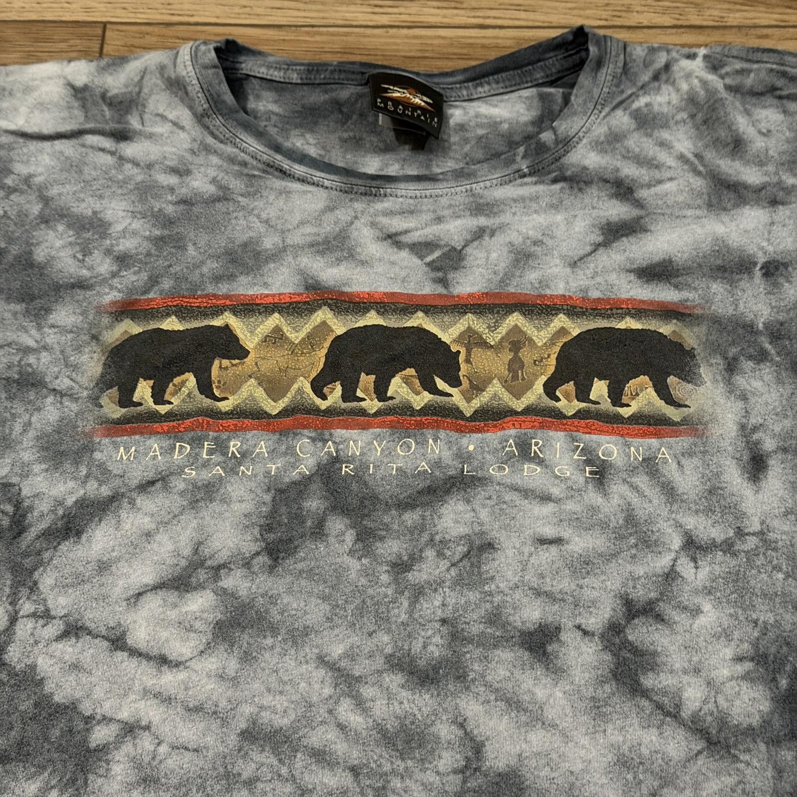 Other Vintage Y2K Madera Canyon Arizona Bear Tie Dye Art Shirt XL Size US XL / EU 56 / 4 - 2 Thumbnail