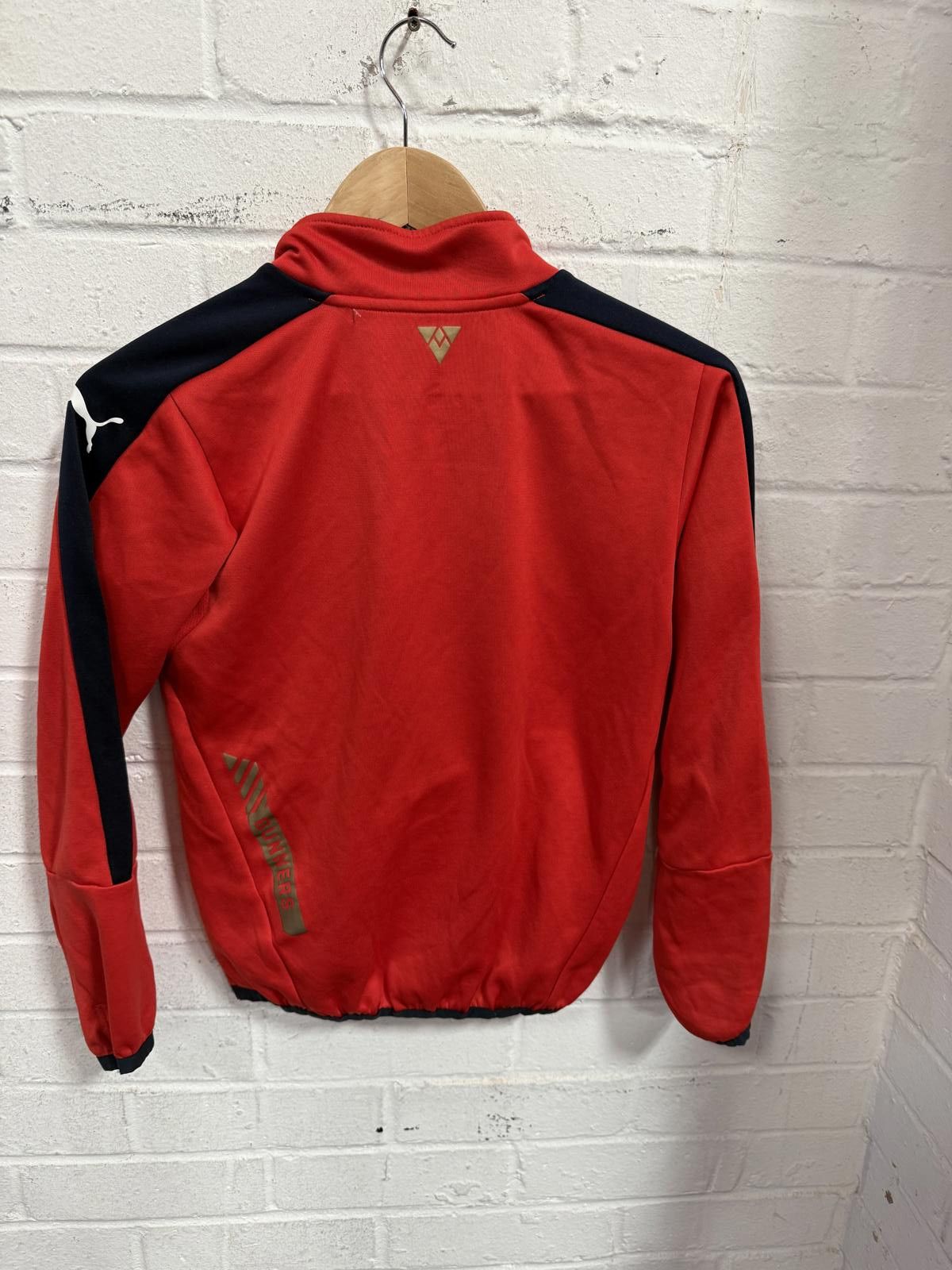 Puma Puma Arsenal Fly Emirates Red and Black Quarter Zip Jacket Size US M / EU 48-50 / 2 - 4 Thumbnail