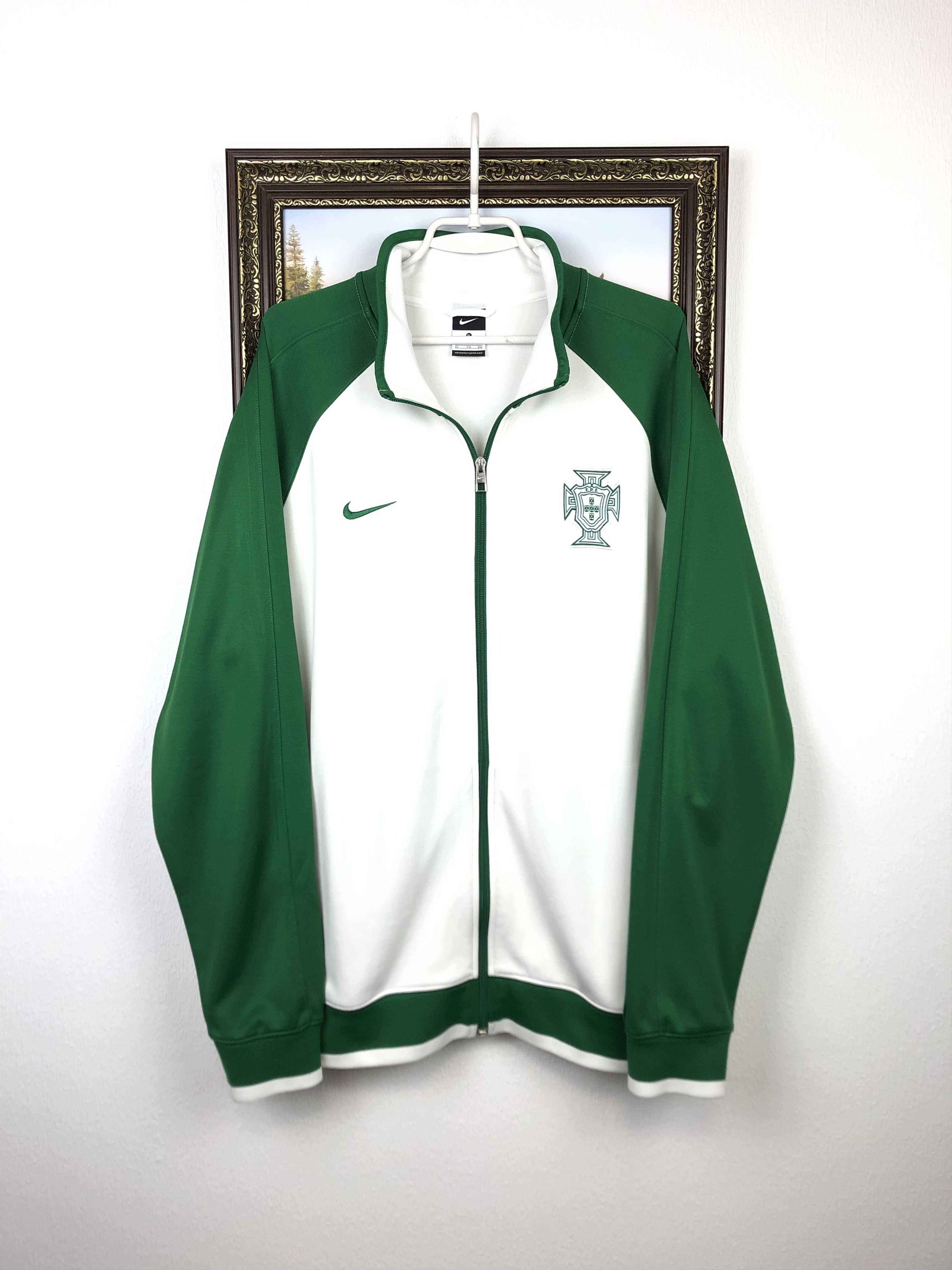 Nike Portugal Football Jacket Soccer Track Top National Team