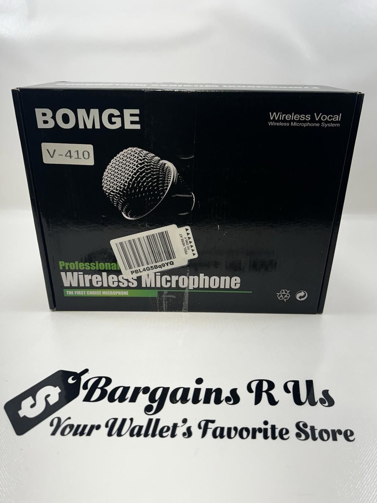 Floris van Bommel BOMGE V-410 Wireless Microphone System Black Professional Size ONE SIZE - 1 Thumbnail