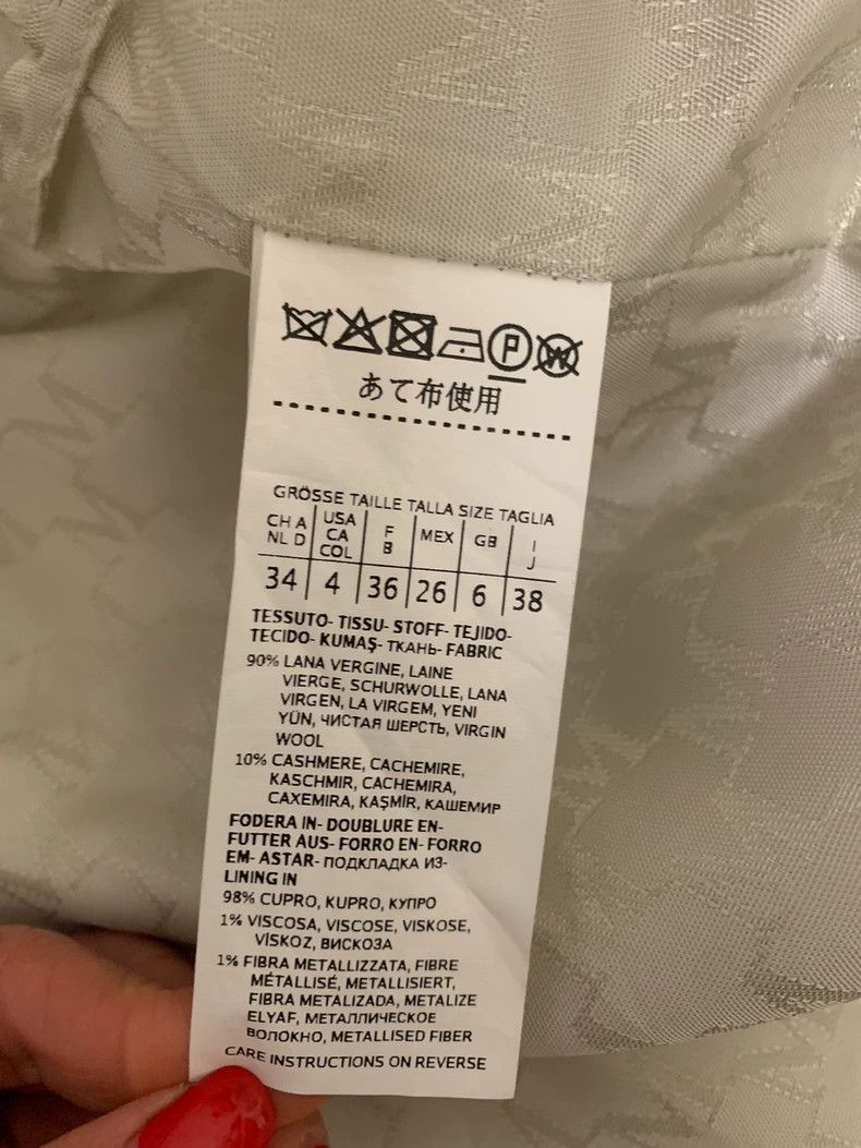 Max Mara Max Mara 101801 Coat, Glacier White Size M / US 6-8 / IT 42-44 - 4 Thumbnail