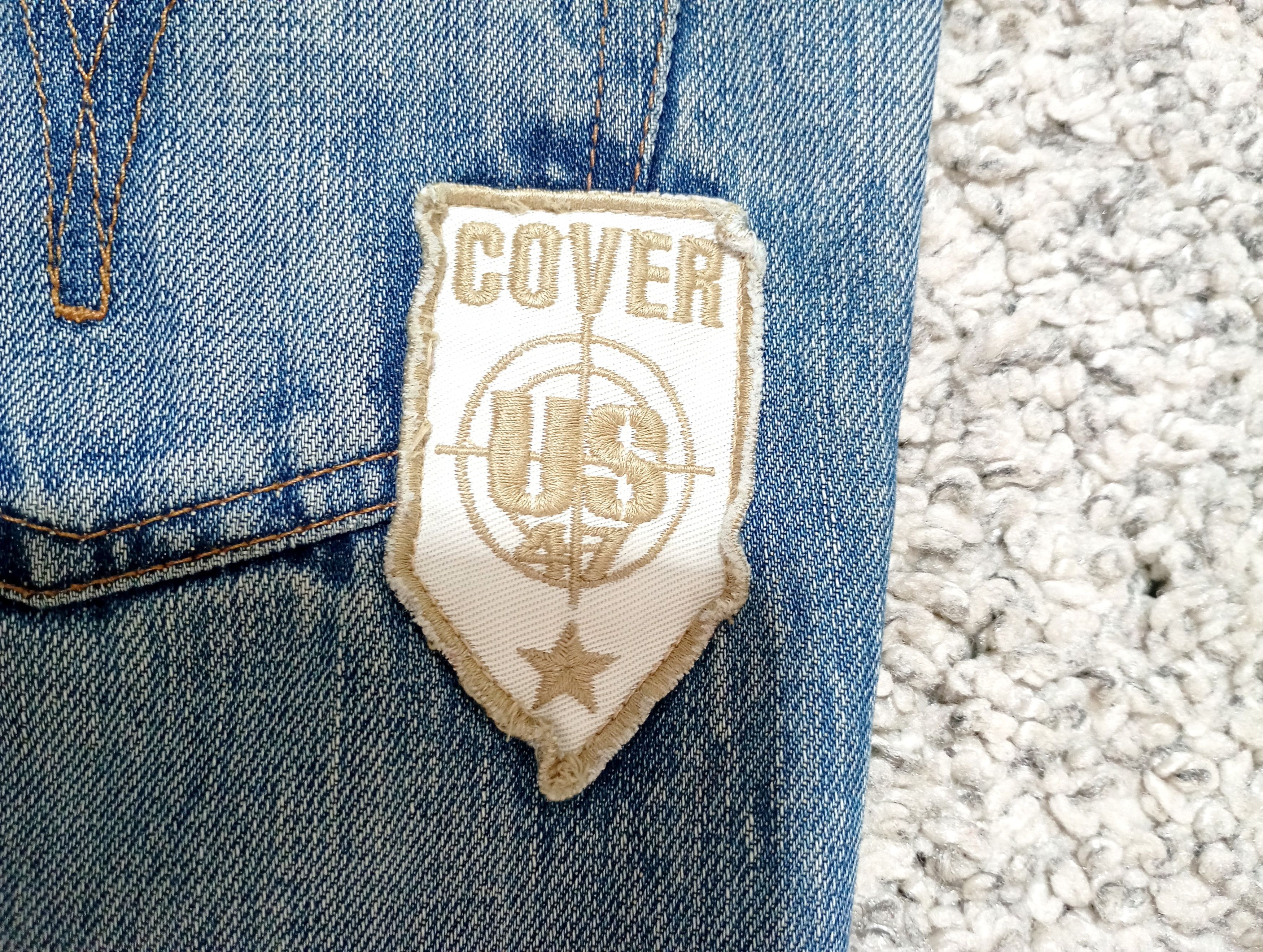 Vintage Cover USA Marins Multi Pockets Patched Denim Pants Size US 31 - 16 Thumbnail