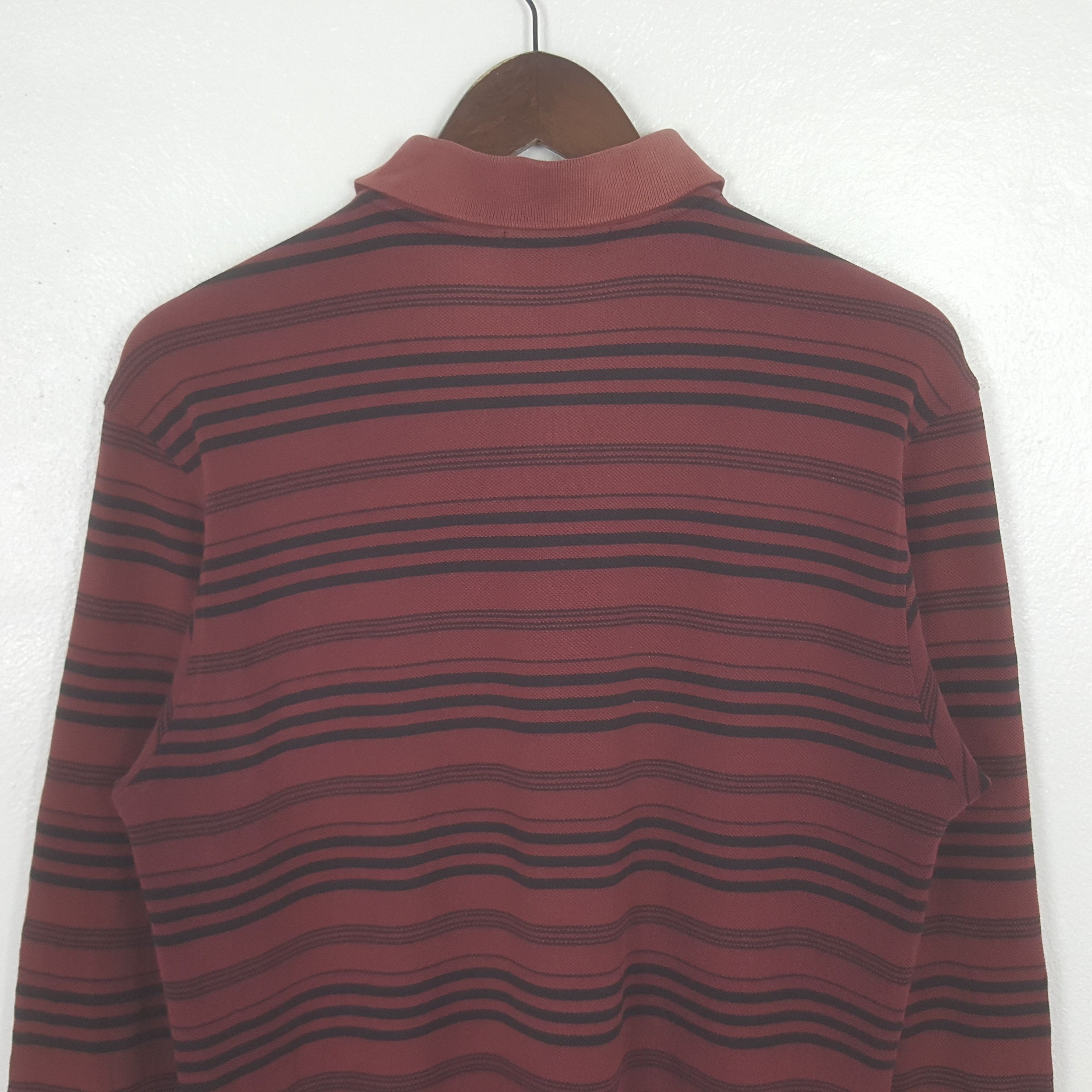 Yves Saint Laurent Vintage Yves Saint Laurent Striped Polos Shirt Size US S / EU 44-46 / 1 - 4 Thumbnail