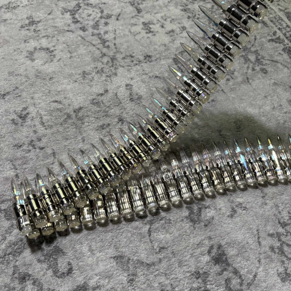 Undercover AW01 D.A.V.F Crystal Bullet Belt