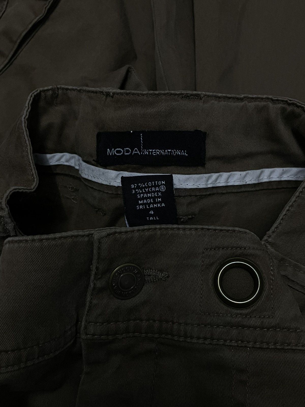 PPFM VINTAGE MODA CRAFTED JAPAN 90S DESIGNER UTILITY COMBAT CARGO Size US 29 - 15 Thumbnail