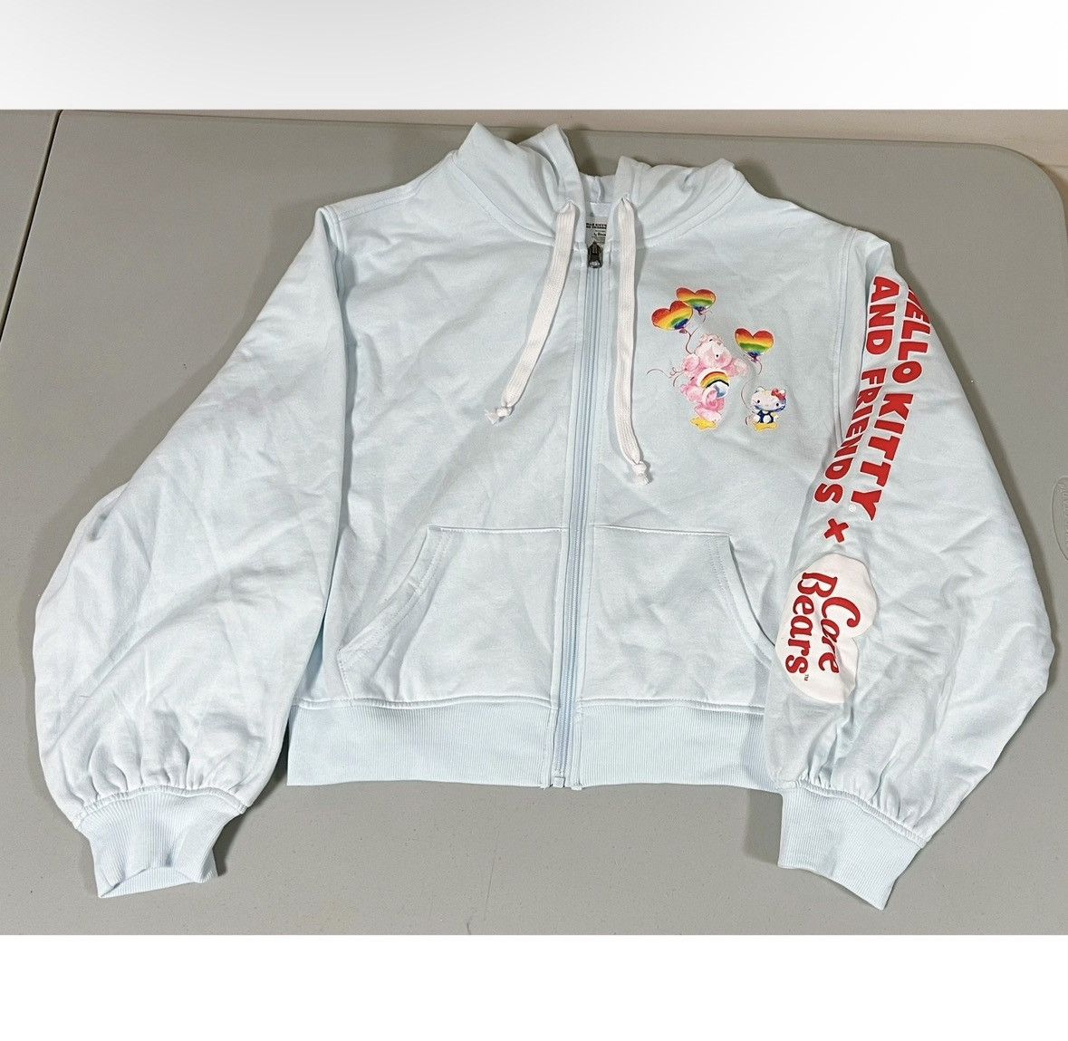 Vintage Hello Kitty Care Bears Sweater Sweatshirt Hoodie Size M 🎀✨ Size M / US 6-8 / IT 42-44 - 2 Thumbnail