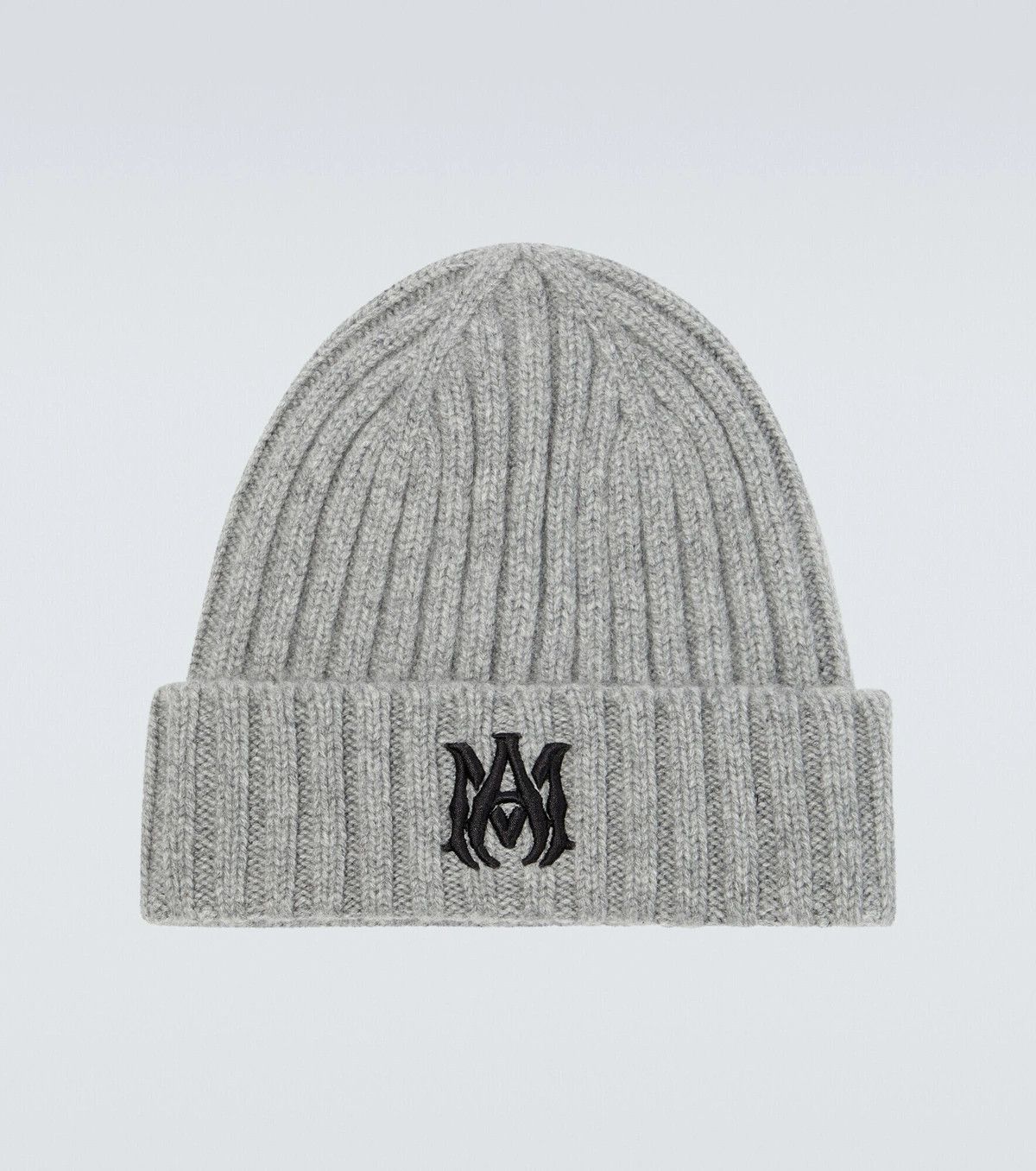 Amiri Amiri Logo Cashmere Beanie Hat Size OS Size ONE SIZE - 1 Thumbnail