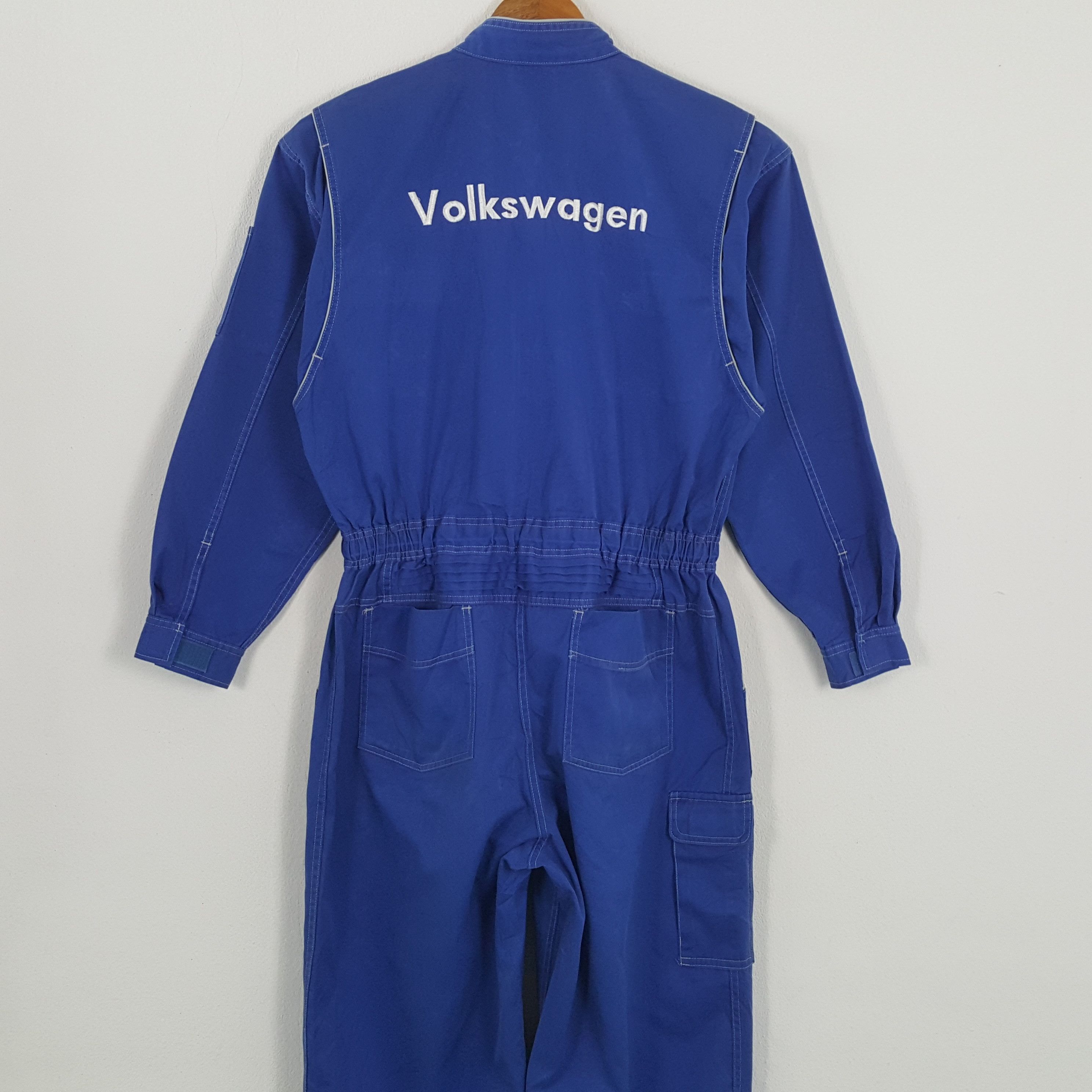 Japanese Brand × Vintage Vintage VOLKSWAGEN Motorsports Racing Team Coverall Jacket Size US L / EU 52-54 / 3 - 2 Thumbnail