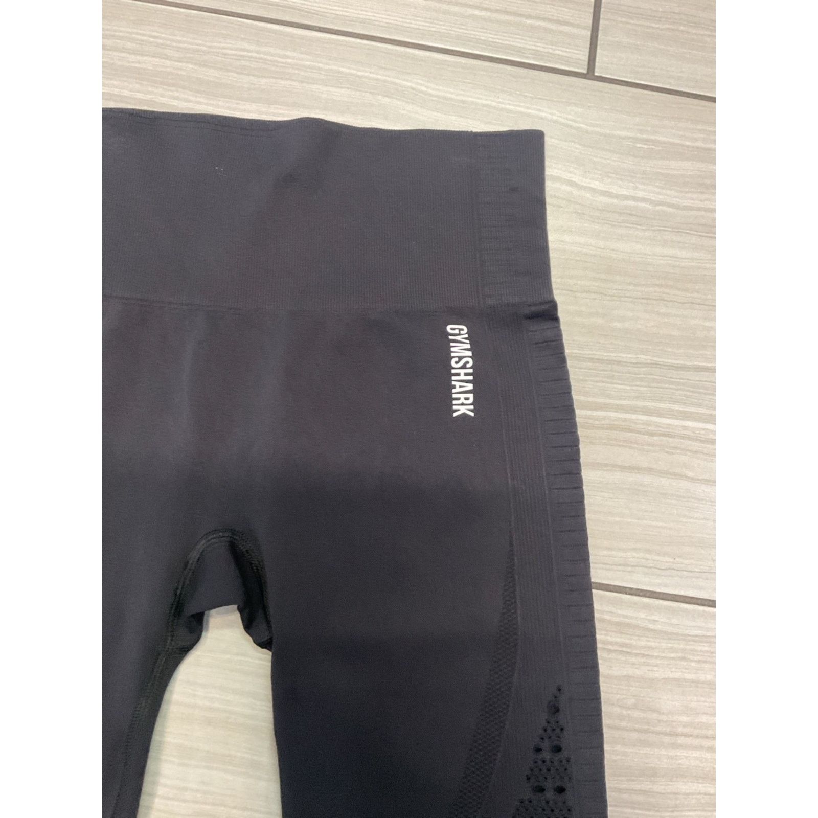 Gymshark Gymshark Black Seamless Compression Leggings Size 26" / US 2 / IT 38 - 5 Thumbnail