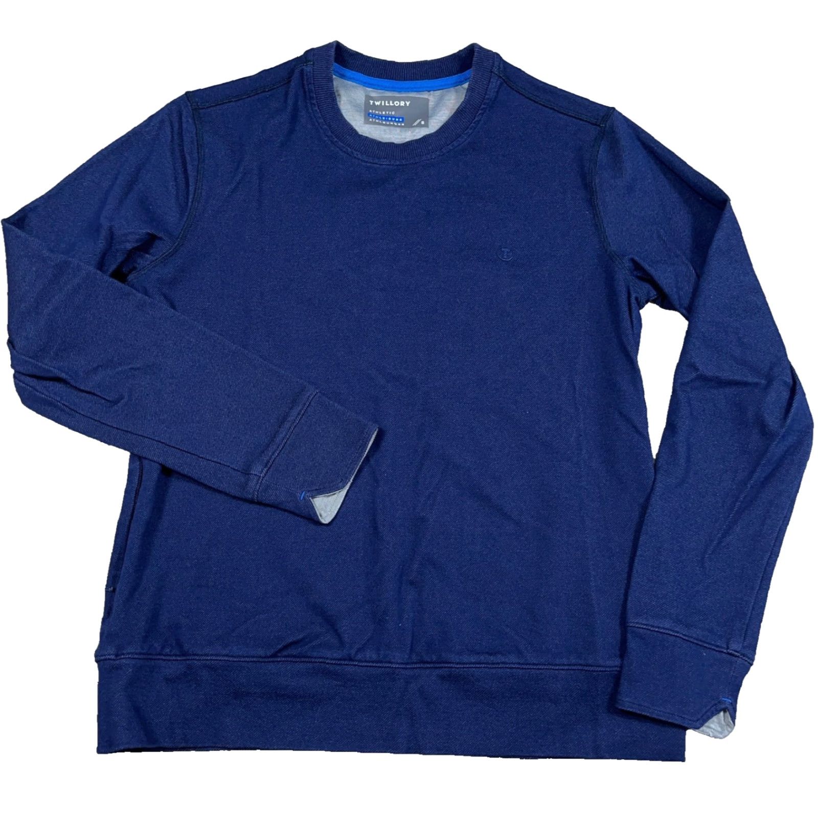 Vintage Twillory Sweatshirt Men Small Navy Blue Crewneck Sweater Athletic Fit Pocket Size US S / EU 44-46 / 1 - 2 Thumbnail