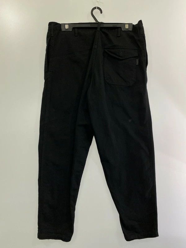 Yohji Yamamoto BLACK SCANDAL COTTON DRILL MULTI POCKET DRAWSTRING PANTS Size US 37 - 2 Thumbnail