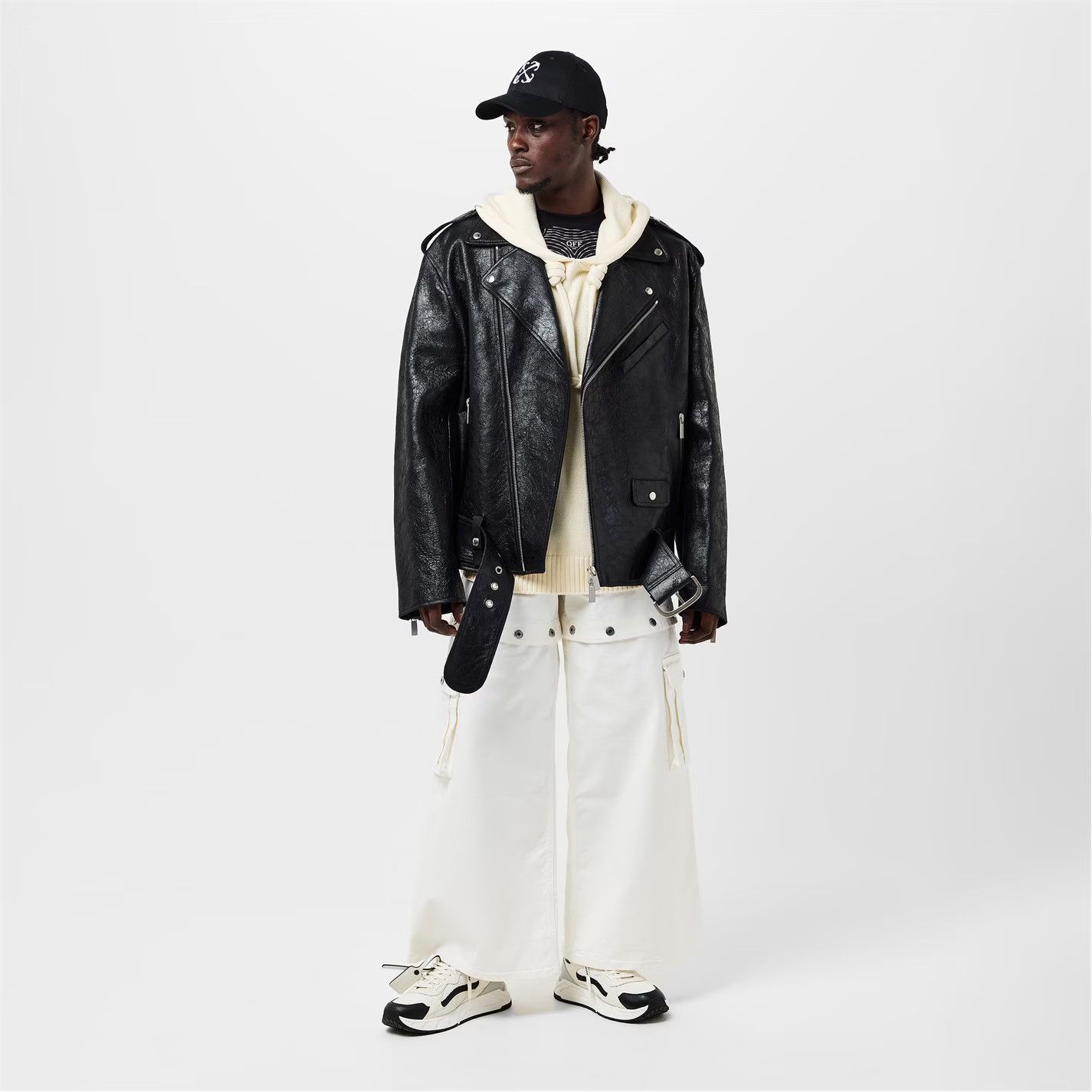 Off-White o1g2r1mq0226 Panelled Chunky Low-Top Trainers in Multicolor Size US 5.5 / EU 38 - 6 Thumbnail