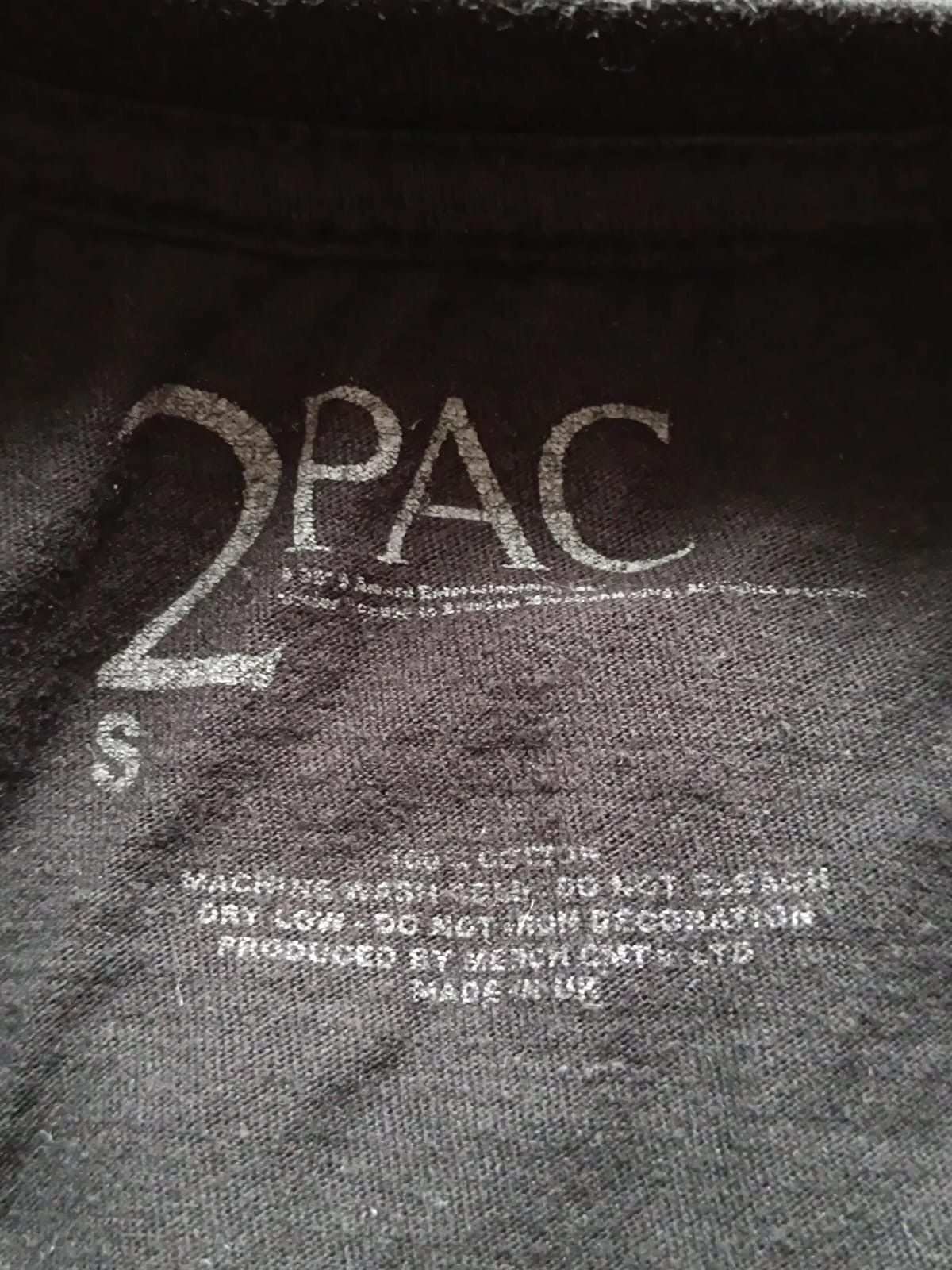 Band Tees × Rap Tees Tupac 2pac black rap t-shirt Size US S / EU 44-46 / 1 - 4 Thumbnail