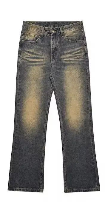 Japanese Brand × Jean Vintage Gradient Flare jeans Size US 30 / EU 46 - 3 Thumbnail