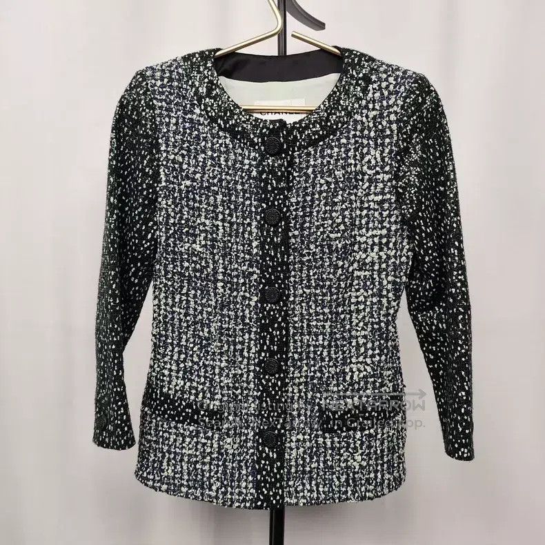 Chanel Chanel Tweed sequin knitted coat Size XXS / US 00 / IT 34 - 1 Thumbnail