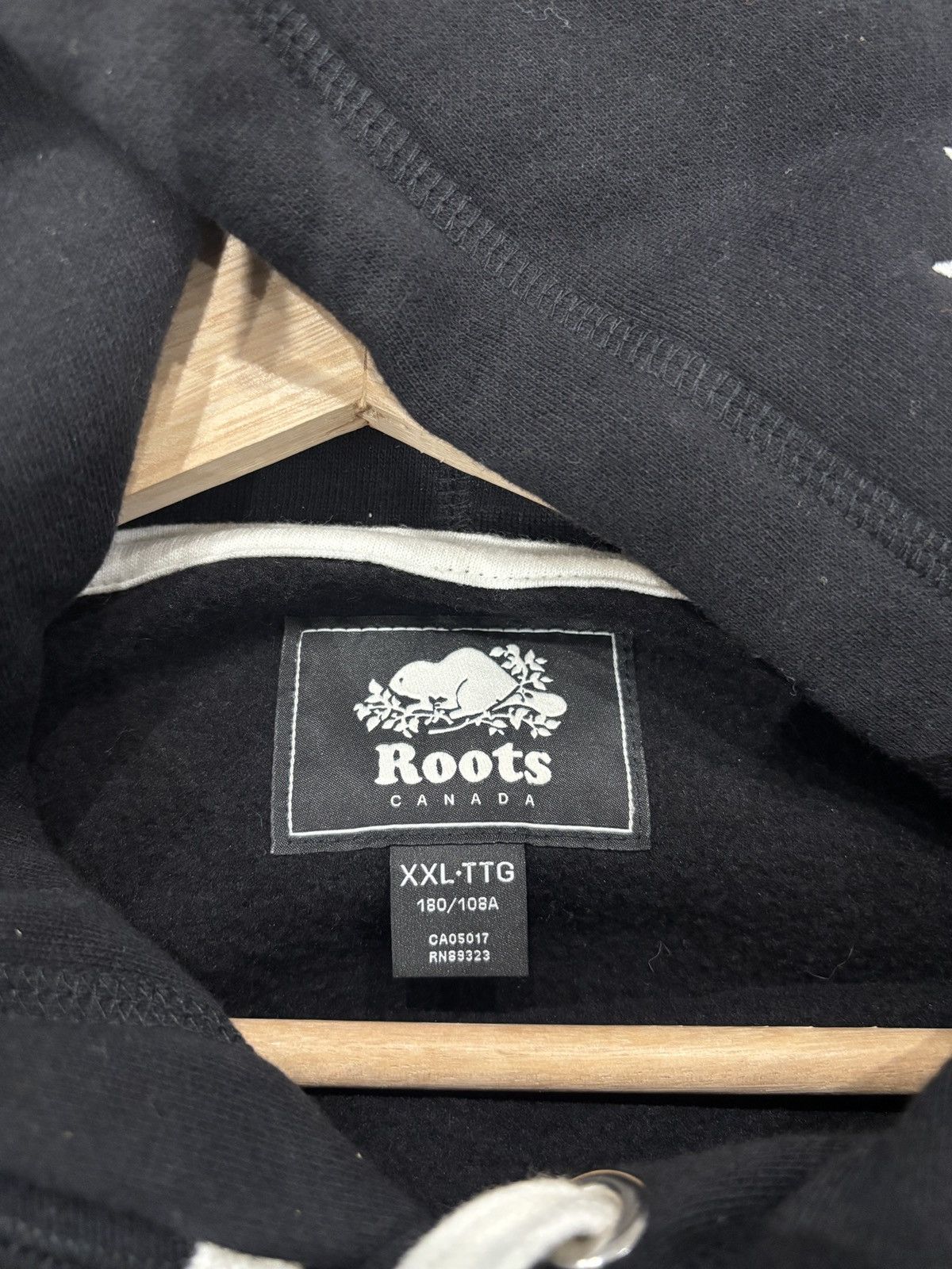 October's Very Own × Roots OVO Roots Canada Hoodie Black Size: XXL Size US XXL / EU 58 / 5 - 5 Thumbnail