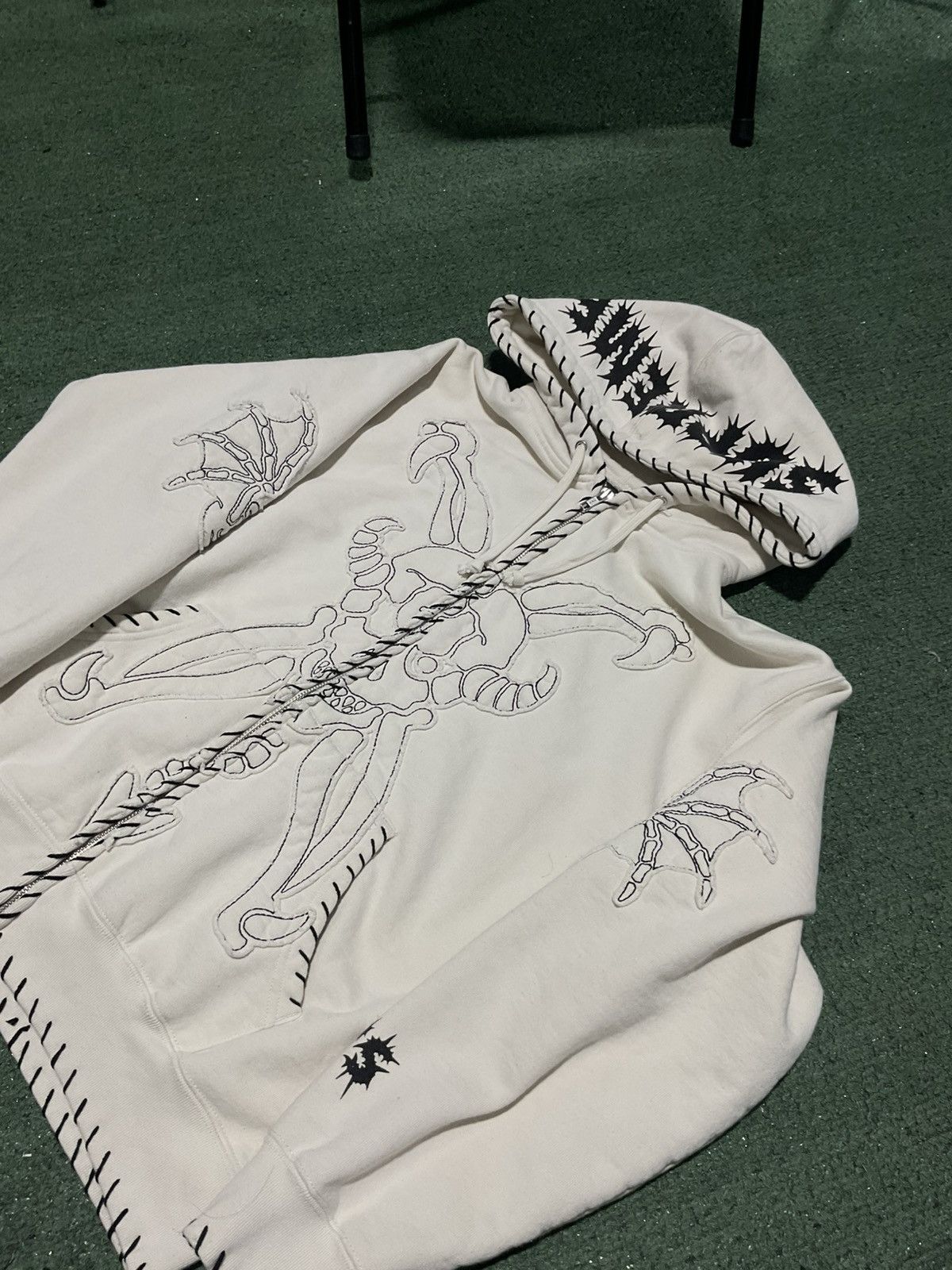 Supreme × Yohji Yamamoto Supreme Yohji Yamamoto cream zip up Size US S / EU 44-46 / 1 - 2 Thumbnail