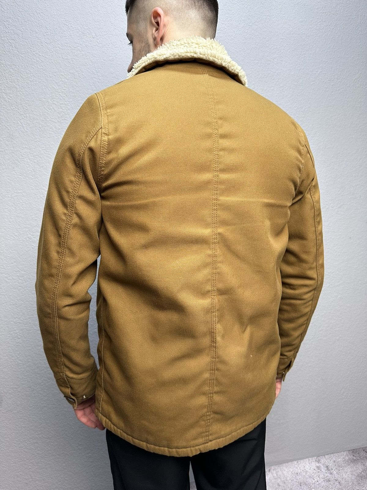Carhartt × Vintage Vintage Carhartt Phoenix Coat Jacket Sherpa Work Y2K Size US S / EU 44-46 / 1 - 5 Thumbnail