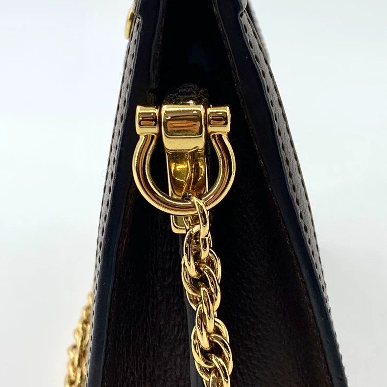 Gucci Gucci Size 25*8*16cm Brown striped logo old flower chain s Size ONE SIZE - 8 Thumbnail