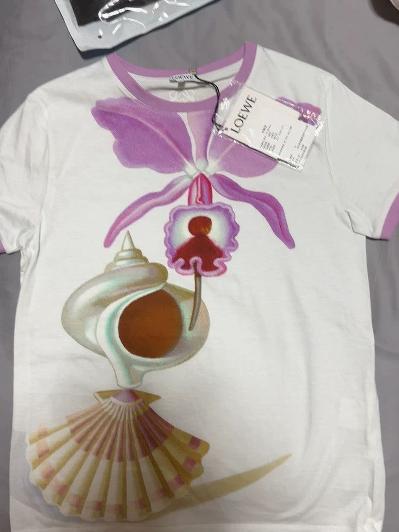 Loewe LOEWE Female print round neck short sleeve T-shirt Size S / US 4 / IT 40 - 2 Thumbnail