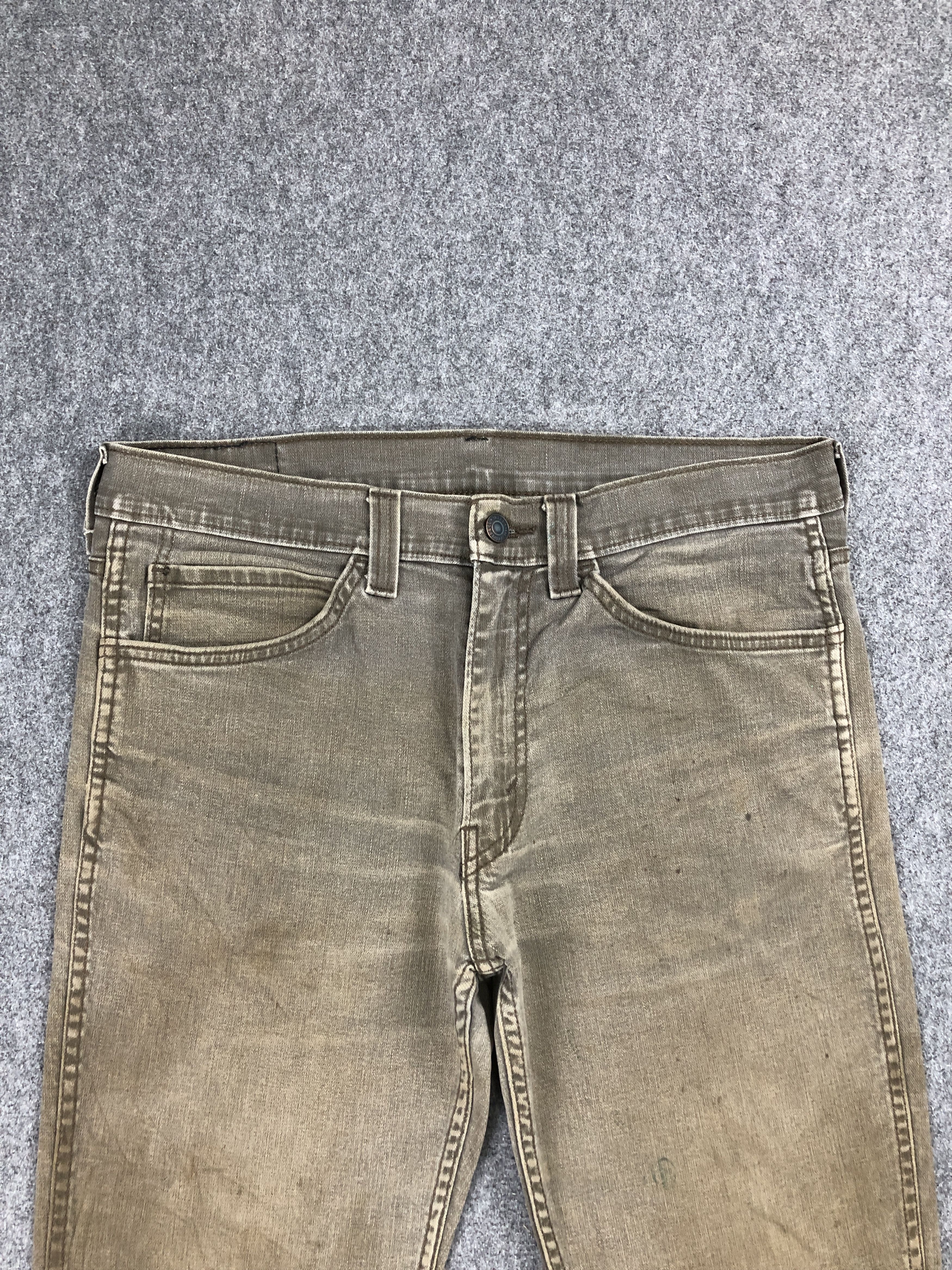 Levi's × Vintage Rusty Vintage Levi's 511 Faded Black Slim Fit Jeans DP2257 Size US 33 - 2 Thumbnail