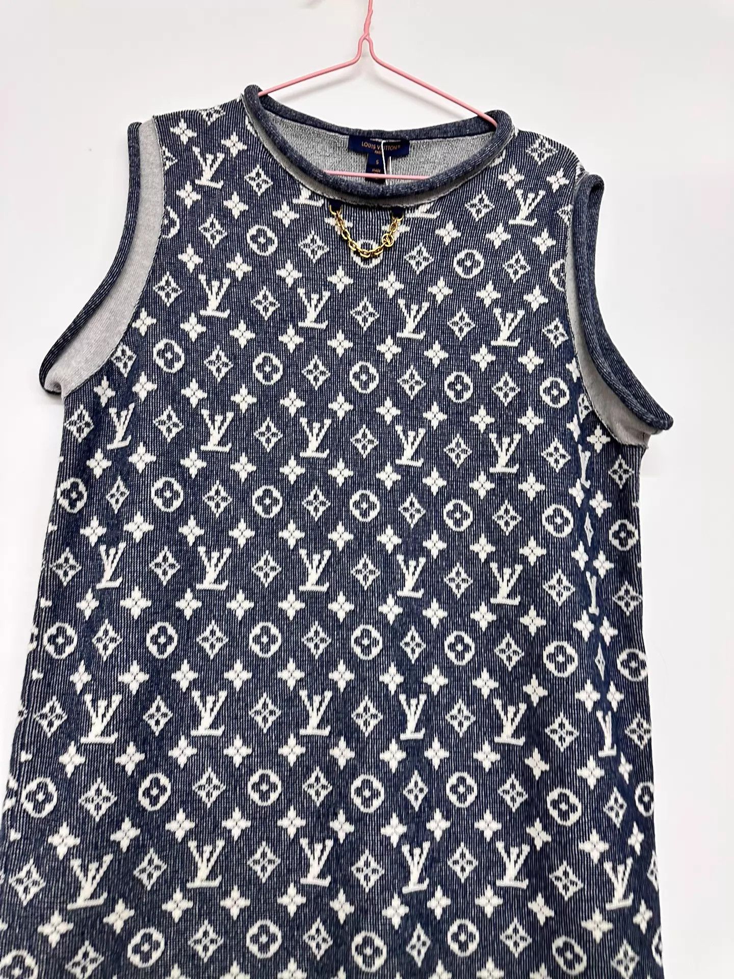 Louis Vuitton LV all over print dress Size S Size S / US 4 / IT 40 - 5 Thumbnail