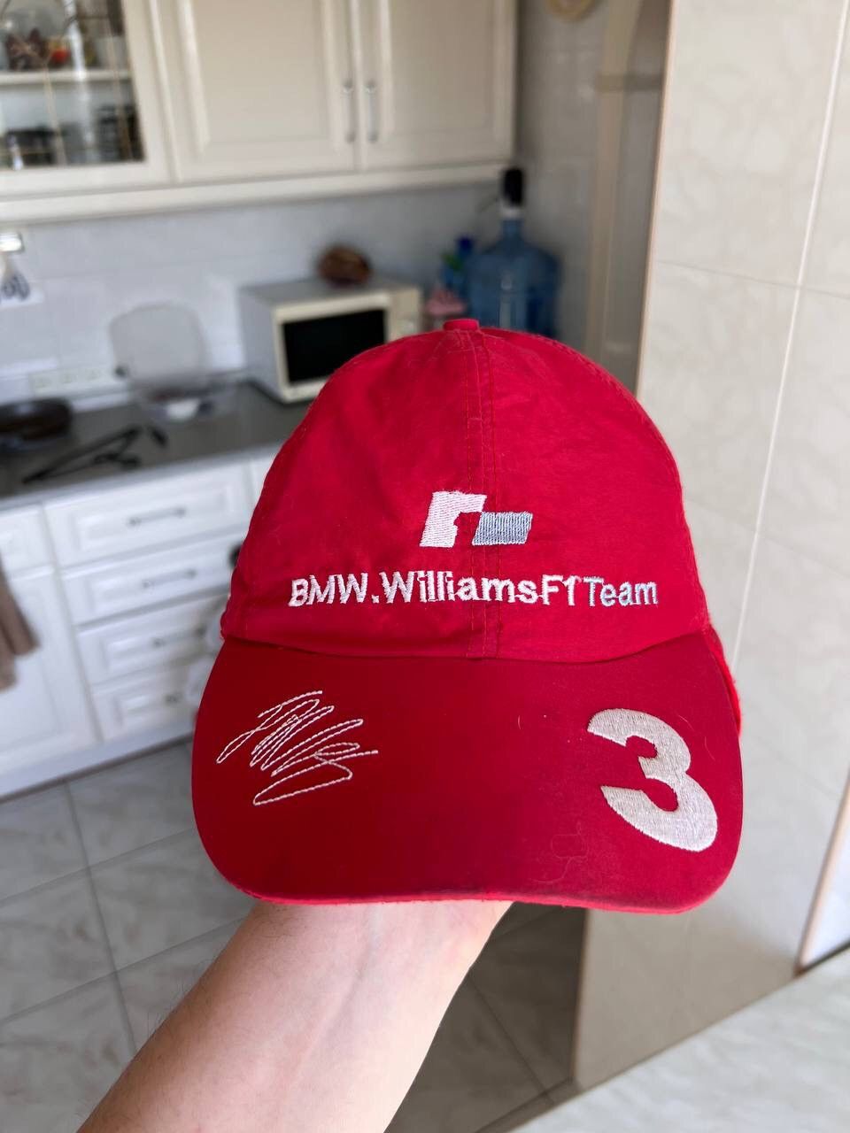 BMW × Formula 1 BMW WILLIAMS F1 CAP VINTAGE WINTER CAP FORMULA 1 HAT 2002 Size ONE SIZE - 6 Thumbnail