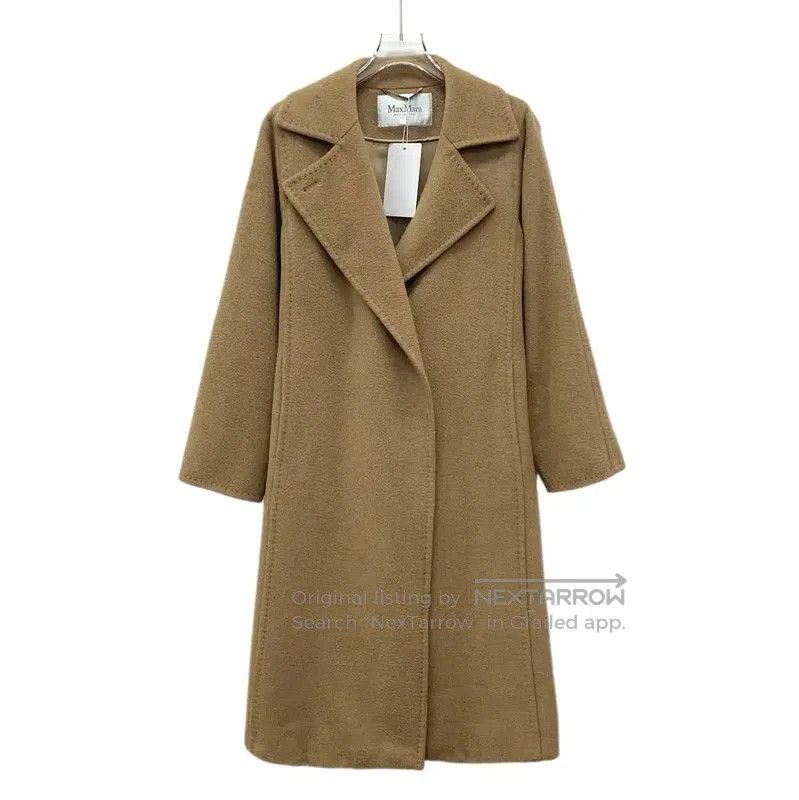 Max Mara MaxMara Brown Women's Coat in XS Size . Size XS / US 0-2 / IT 36-38 - 1 Thumbnail