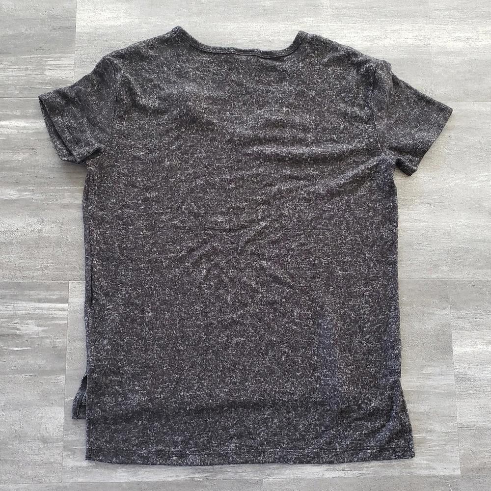 What Goes Around Comes Around Grey Marled Abound Short Sleeve Size M / US 6-8 / IT 42-44 - 2 Thumbnail