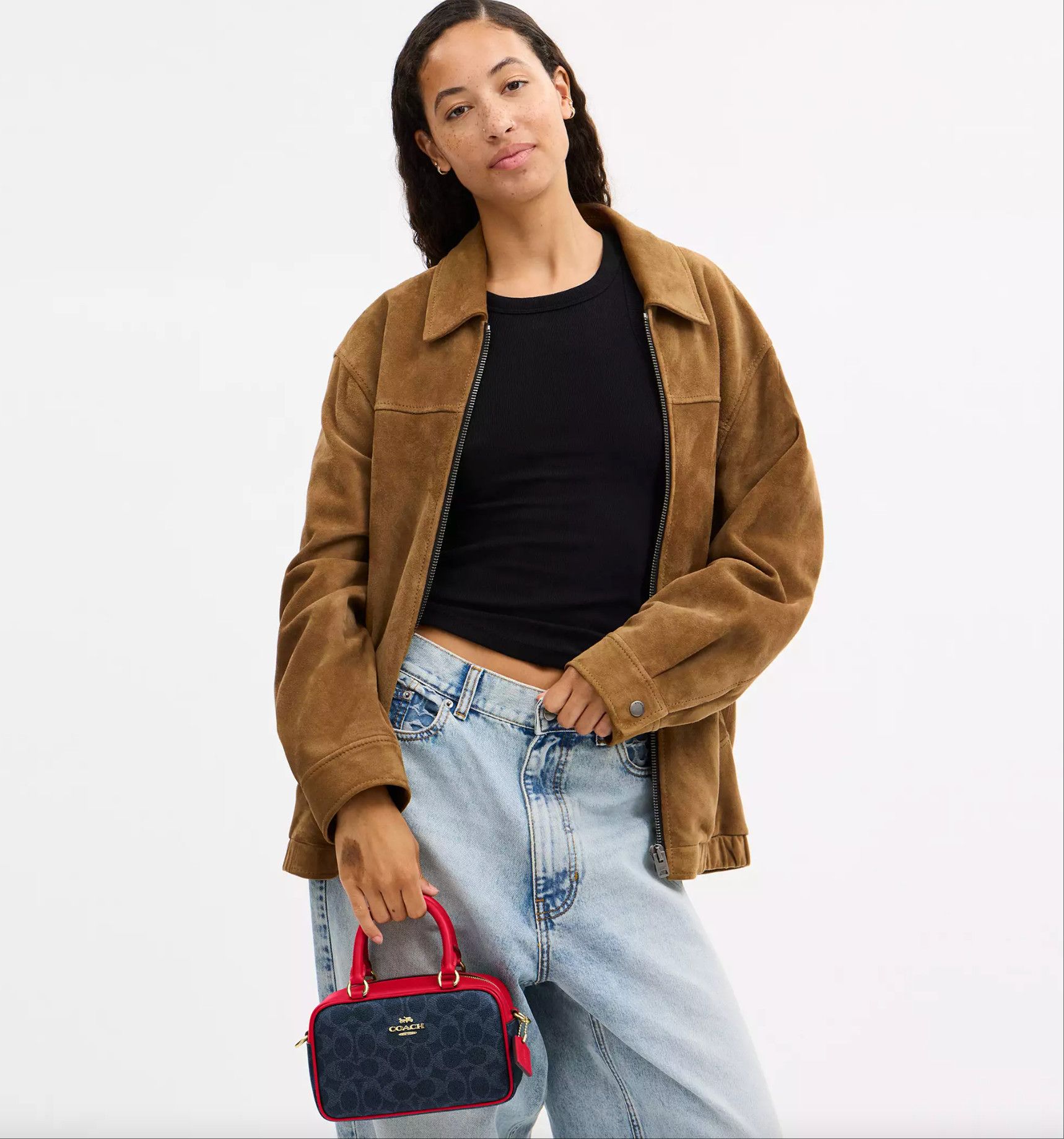 Coach Satchel Crossbody Bag In Signature Canvas CW197 Size ONE SIZE - 8 Thumbnail