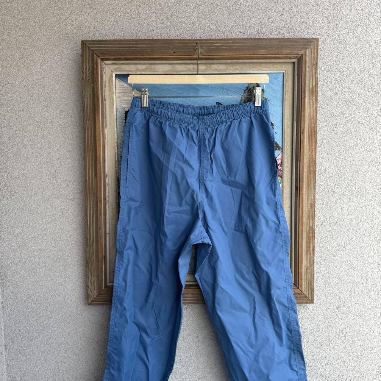Nike Nike Vintage 90s Trackpants Blue Wide Leg Size US 32 / EU 48 - 2 Thumbnail