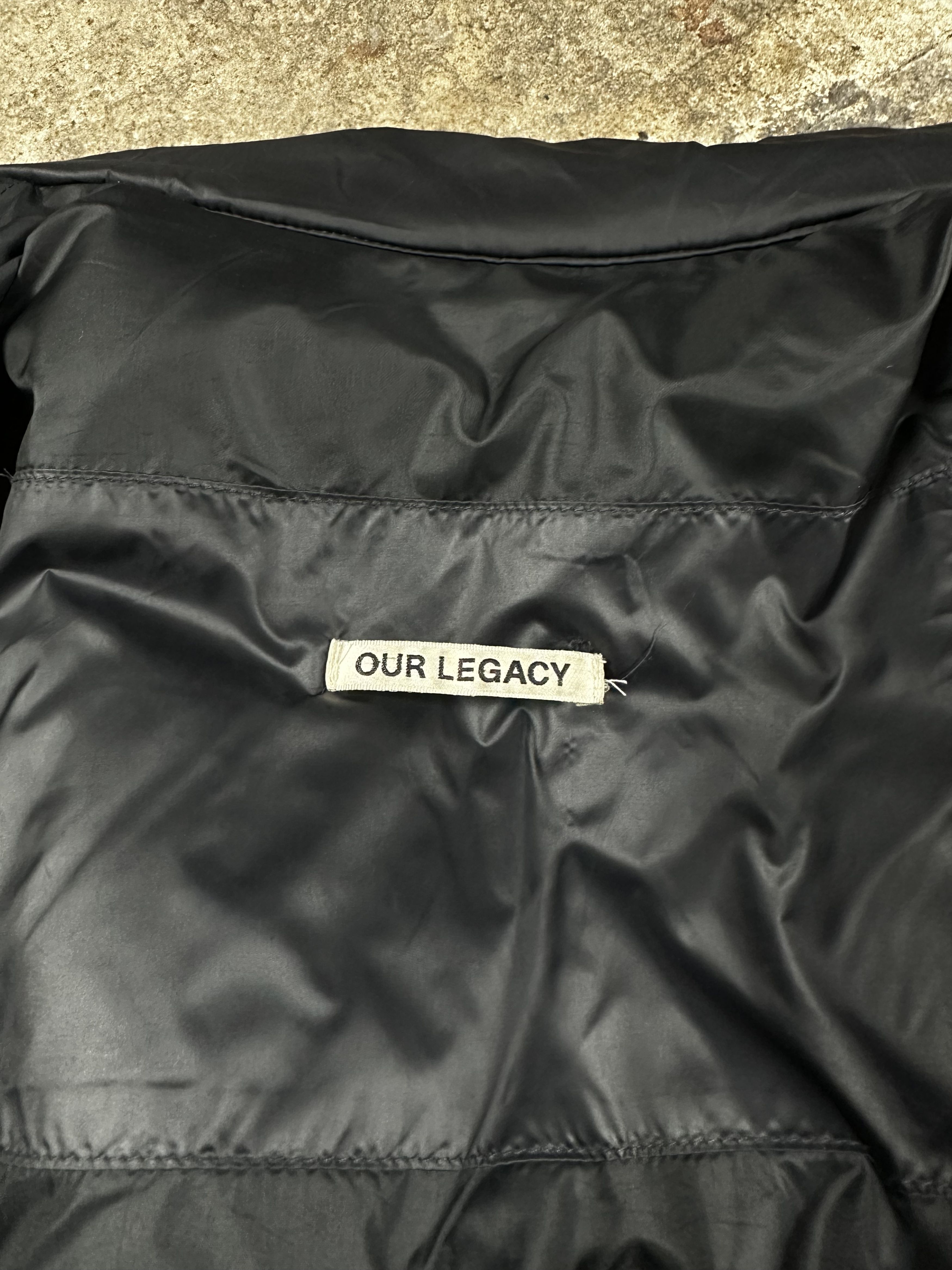 Our Legacy Our Legacy Puffer Down Smog Navy Boxy Jacket Size US M / EU 48-50 / 2 - 8 Thumbnail