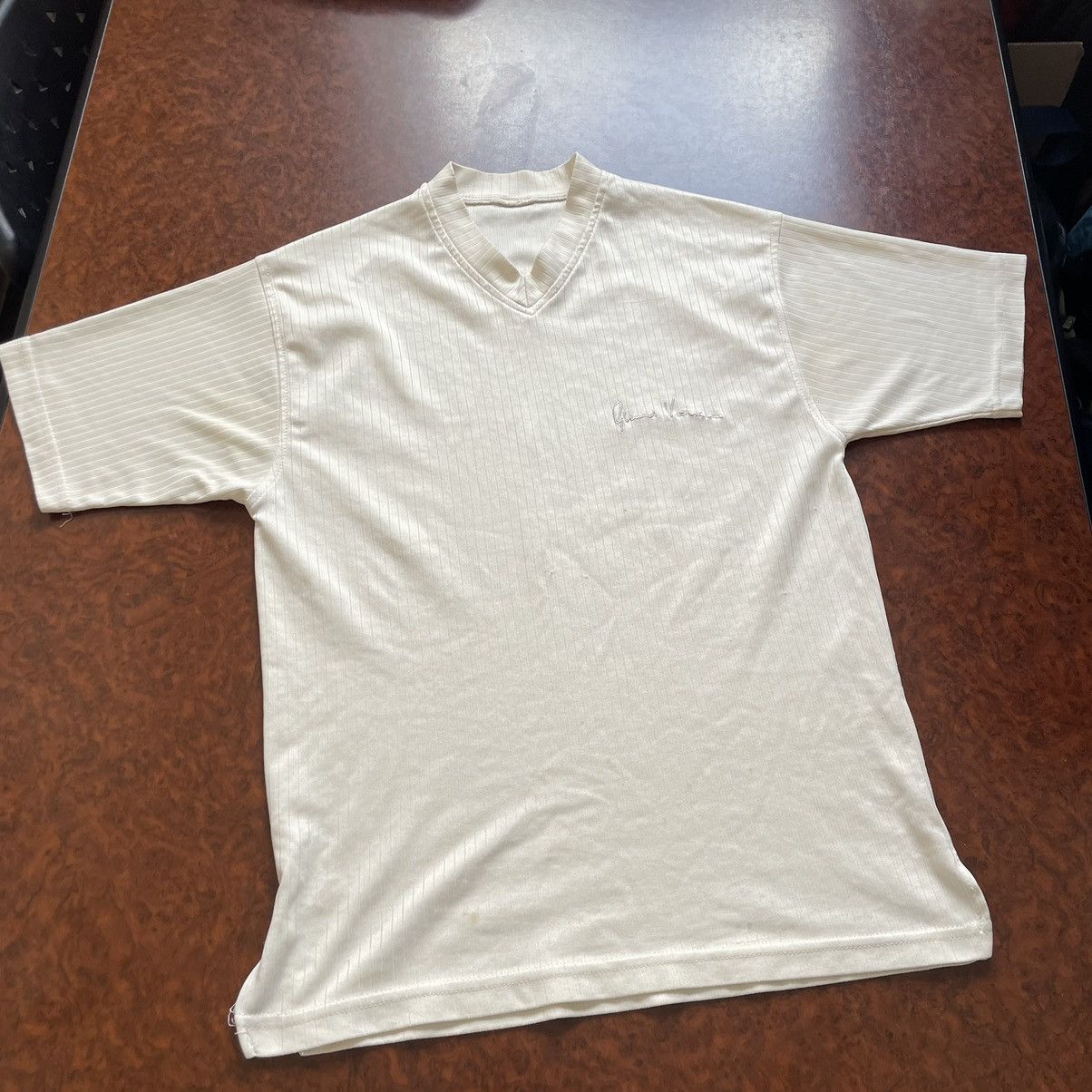 Designer × Vintage 90s POLO VERSACE JEANS COUTURE TEE SHIRT OLD MONEY Size US L / EU 52-54 / 3 - 1 Thumbnail