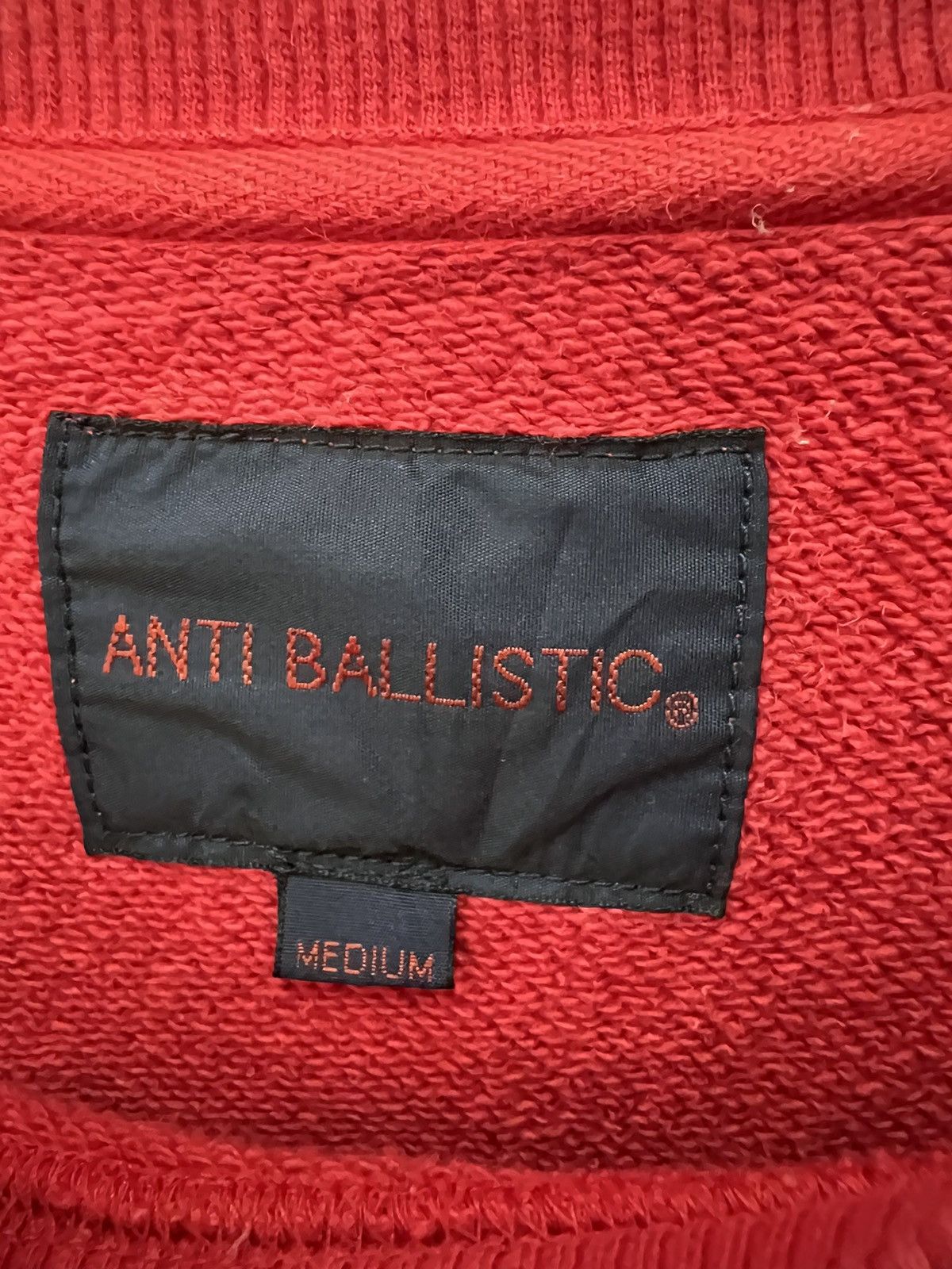 Japanese Brand 🔥 Anti Ballistic USA logo Roundneck Sweatshirt - M Size US L / EU 52-54 / 3 - 10 Thumbnail