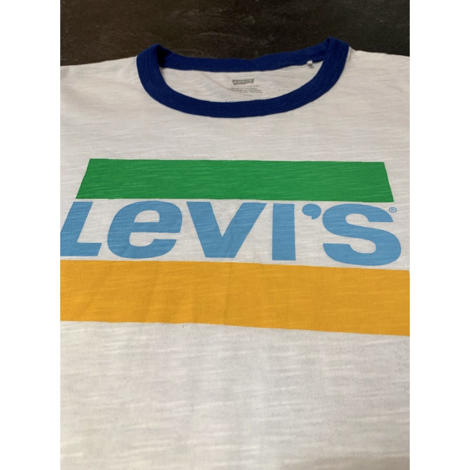 Levi's Levi's Women’s T-Shirt S White Logo Cotton Short Sleeve Jersey Classic Summer Size S / US 4 / IT 40 - 2 Thumbnail