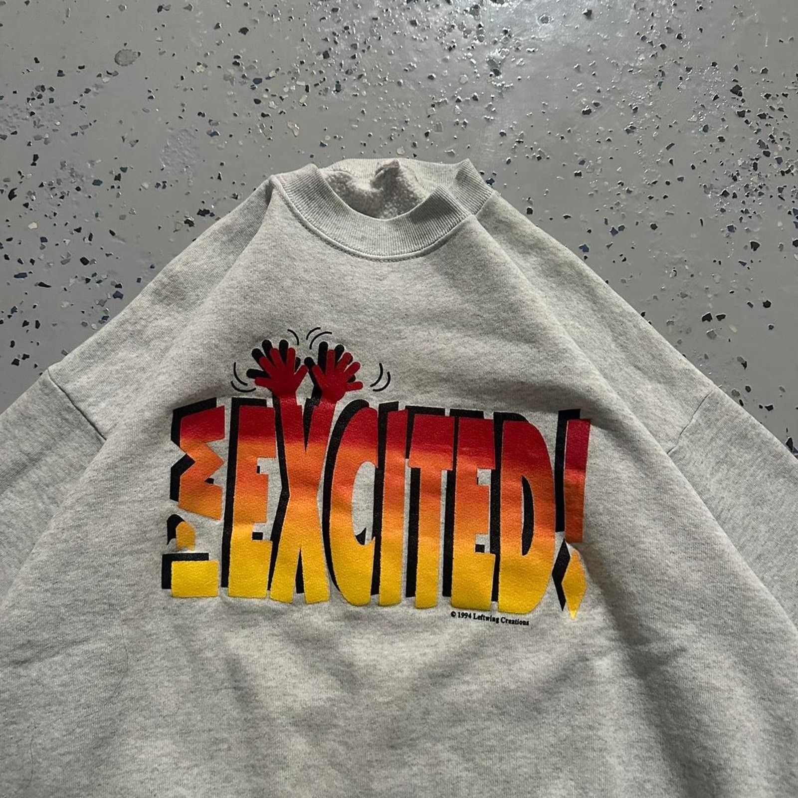 Nike 1994 vintage im excited grey Size US M / EU 48-50 / 2 - 2 Thumbnail