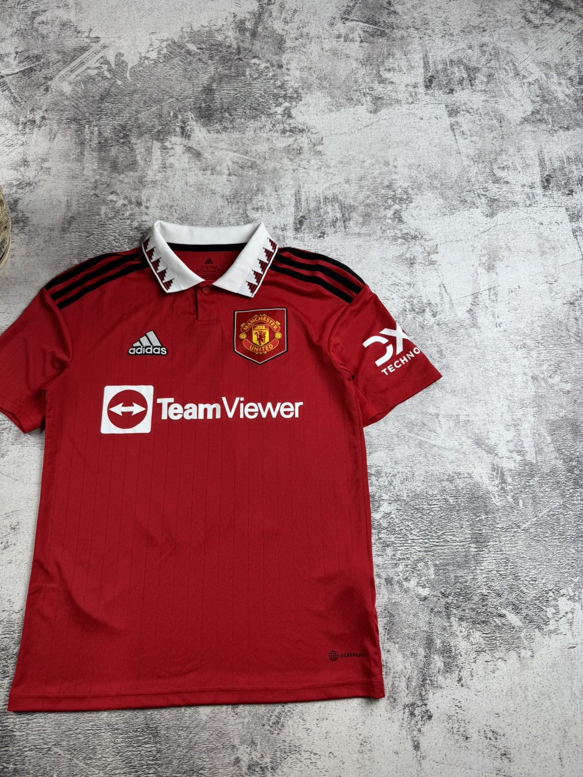 Adidas #10 Rashford Manchester United 2021 MU Men’s Soccer Football Shirt Jersey Polo Size US S / EU 44-46 / 1 - 5 Thumbnail