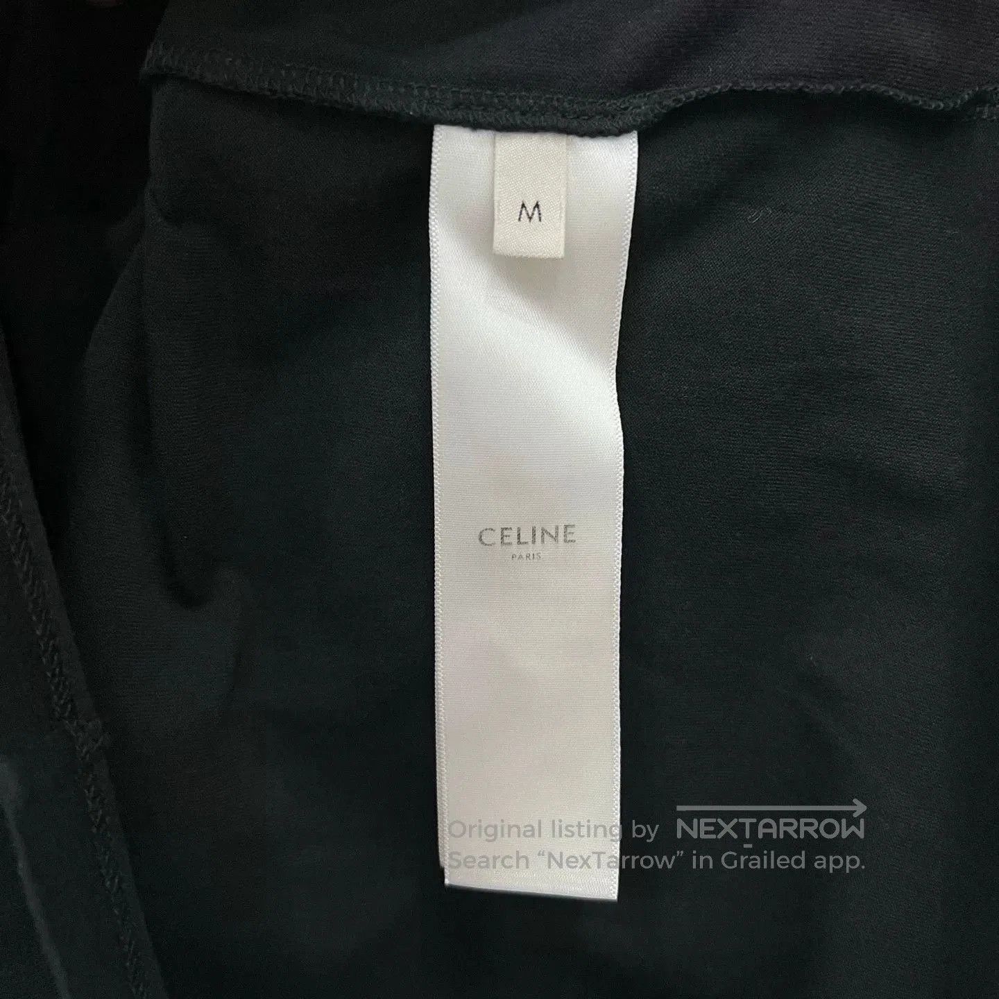 Celine Celine Letter Print Crewneck T. Size US M / EU 48-50 / 2 - 5 Thumbnail