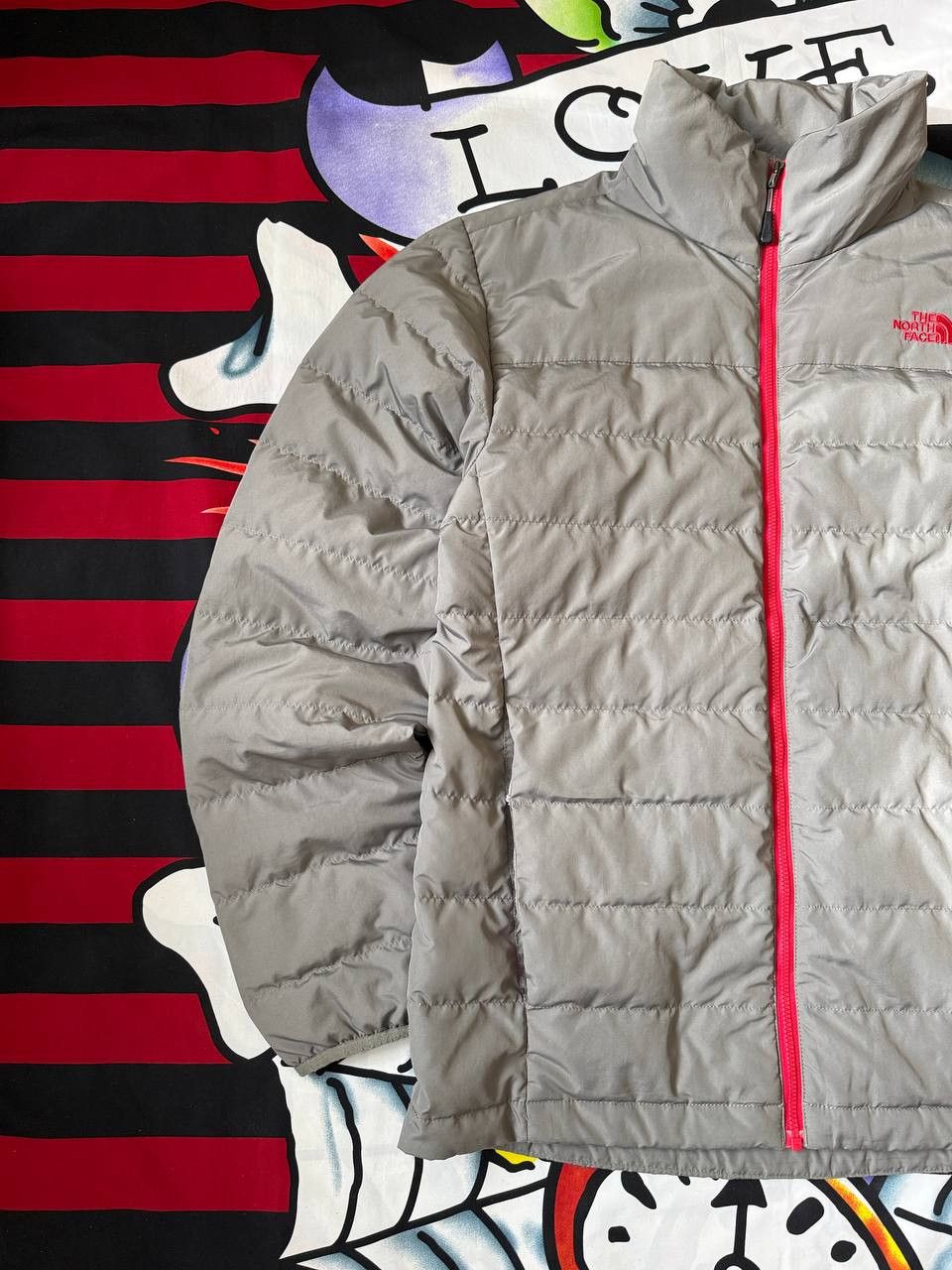 The North Face The North Face 550 light puffer jacket in grey Size US S / EU 44-46 / 1 - 2 Thumbnail