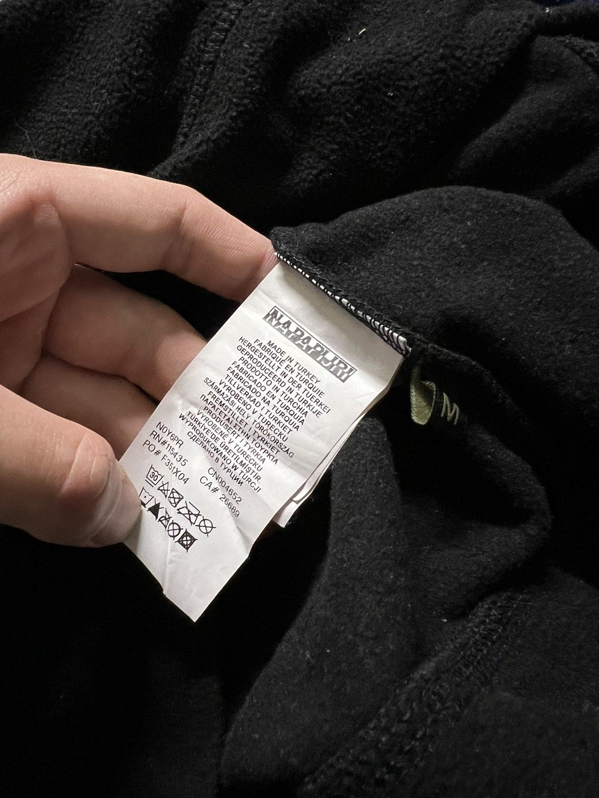 Napapijri × Vintage Vintage Y2k Napapijri 🖤 Fleece Zip Sweatshirt Jacket 00’s Size US M / EU 48-50 / 2 - 9 Thumbnail