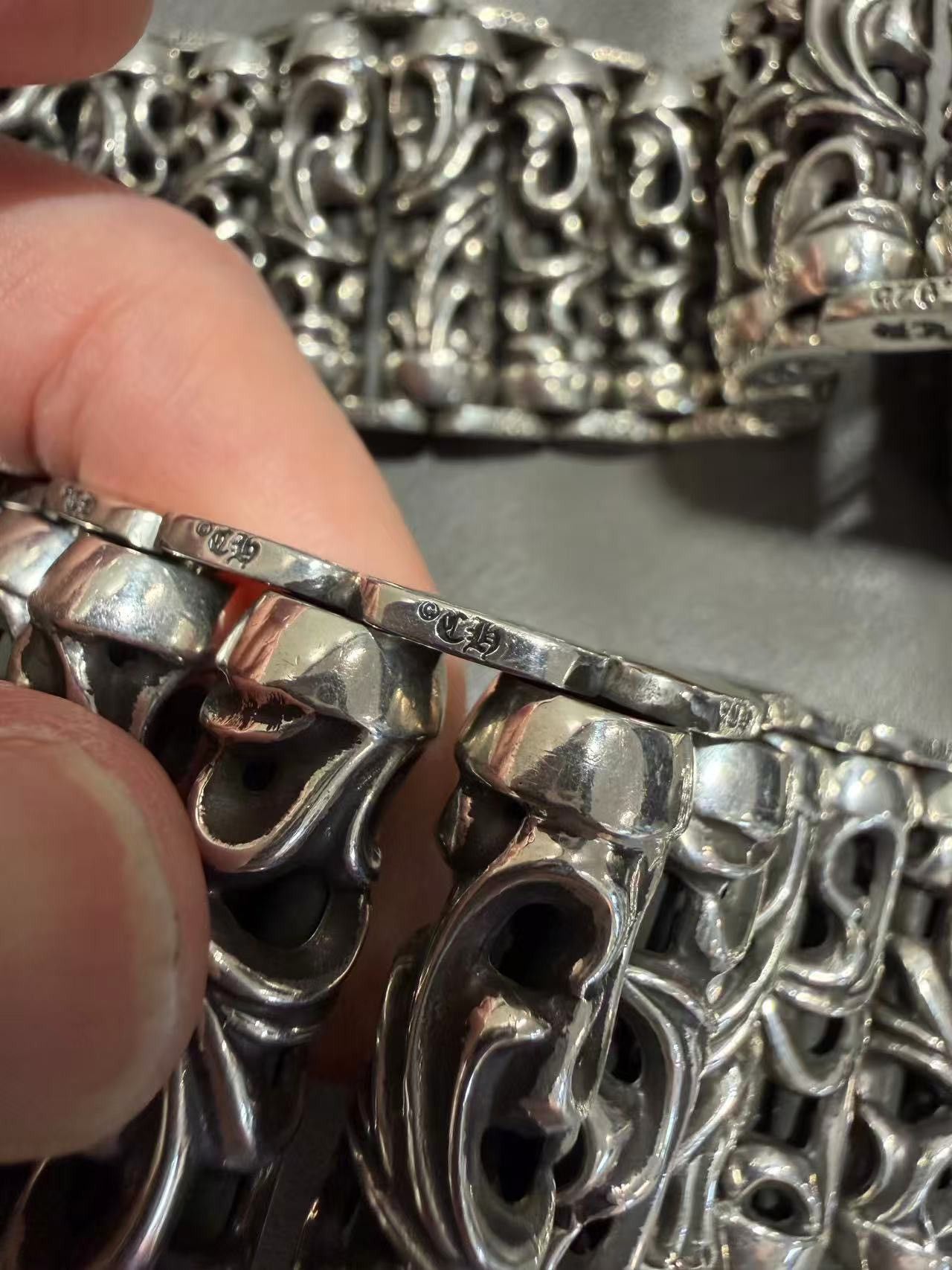 Chrome Hearts Chrome Hearts Roller Belt Size 32 - 17 Thumbnail